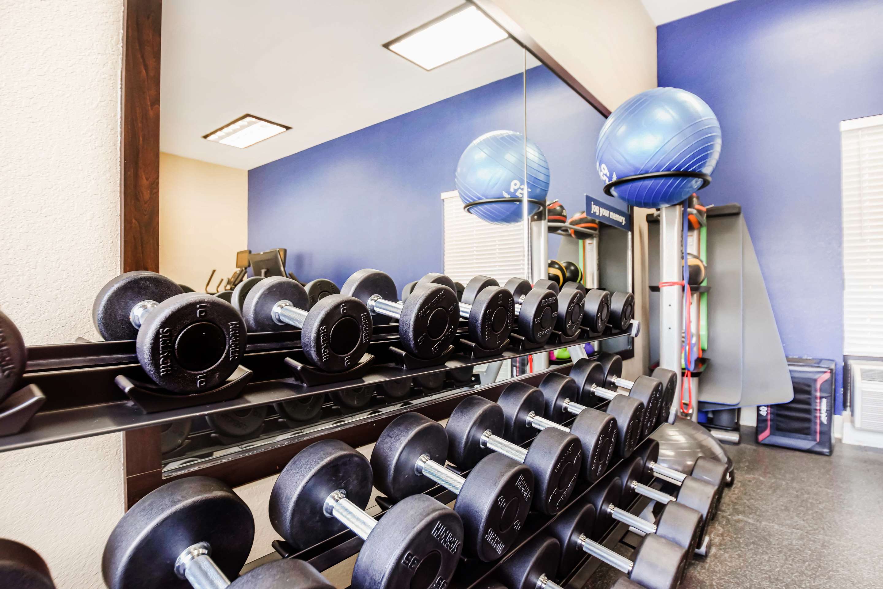 Health club fitness center gym | Hampton Inn Baton Rouge - Denham Springs