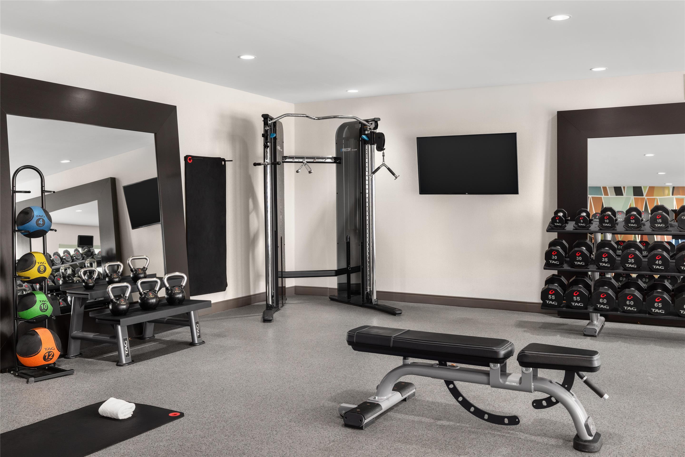 Health club fitness center gym