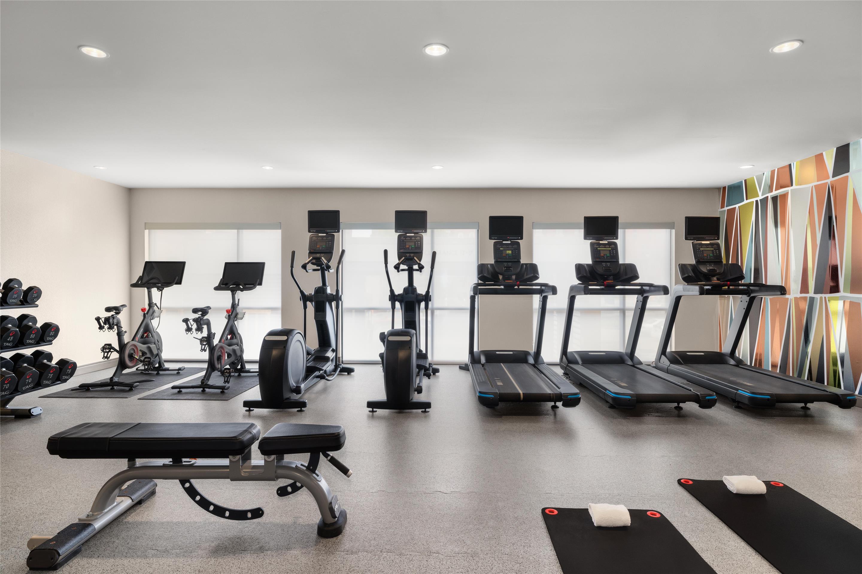 Health club fitness center gym