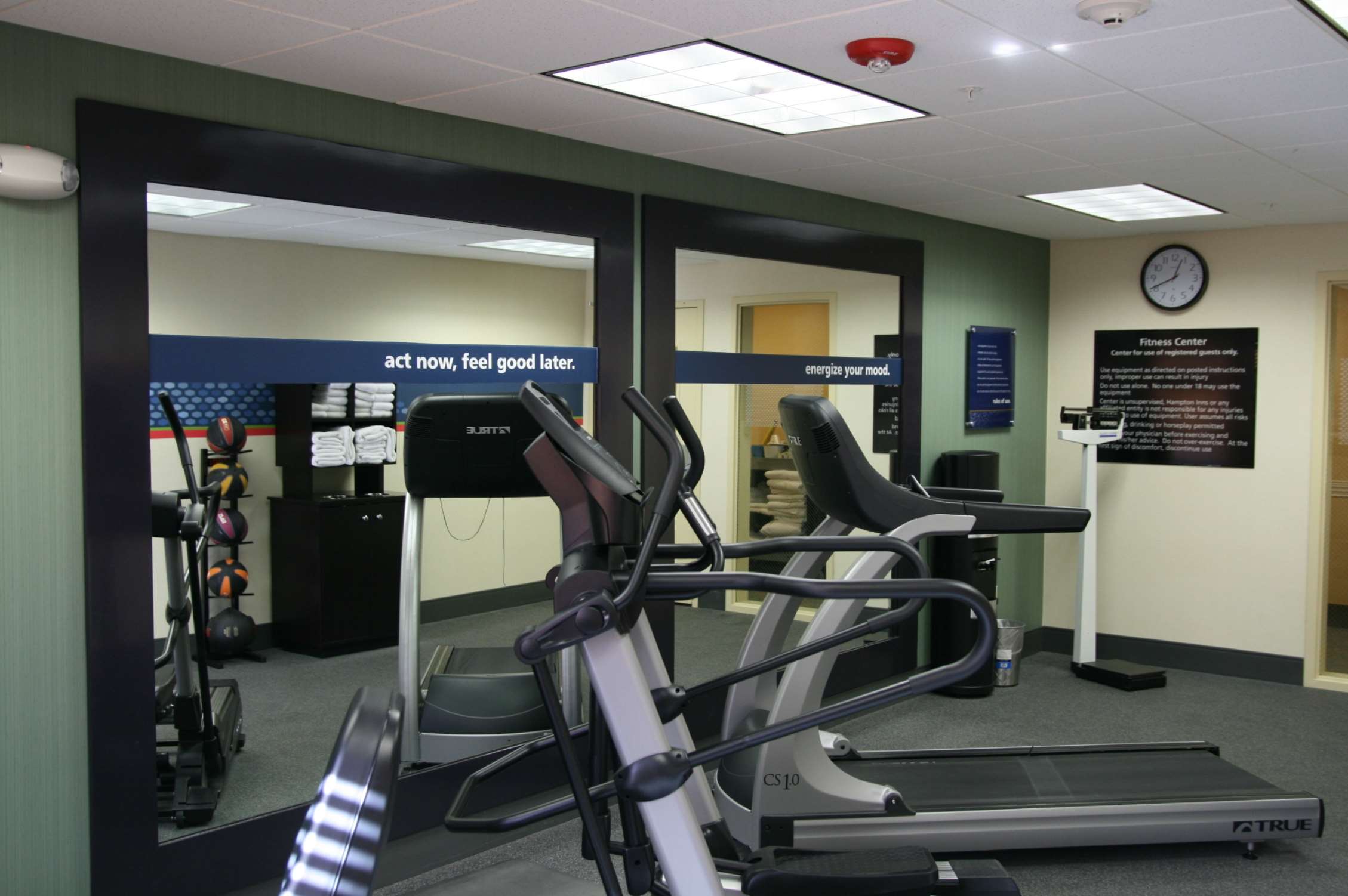 Health club fitness center gym