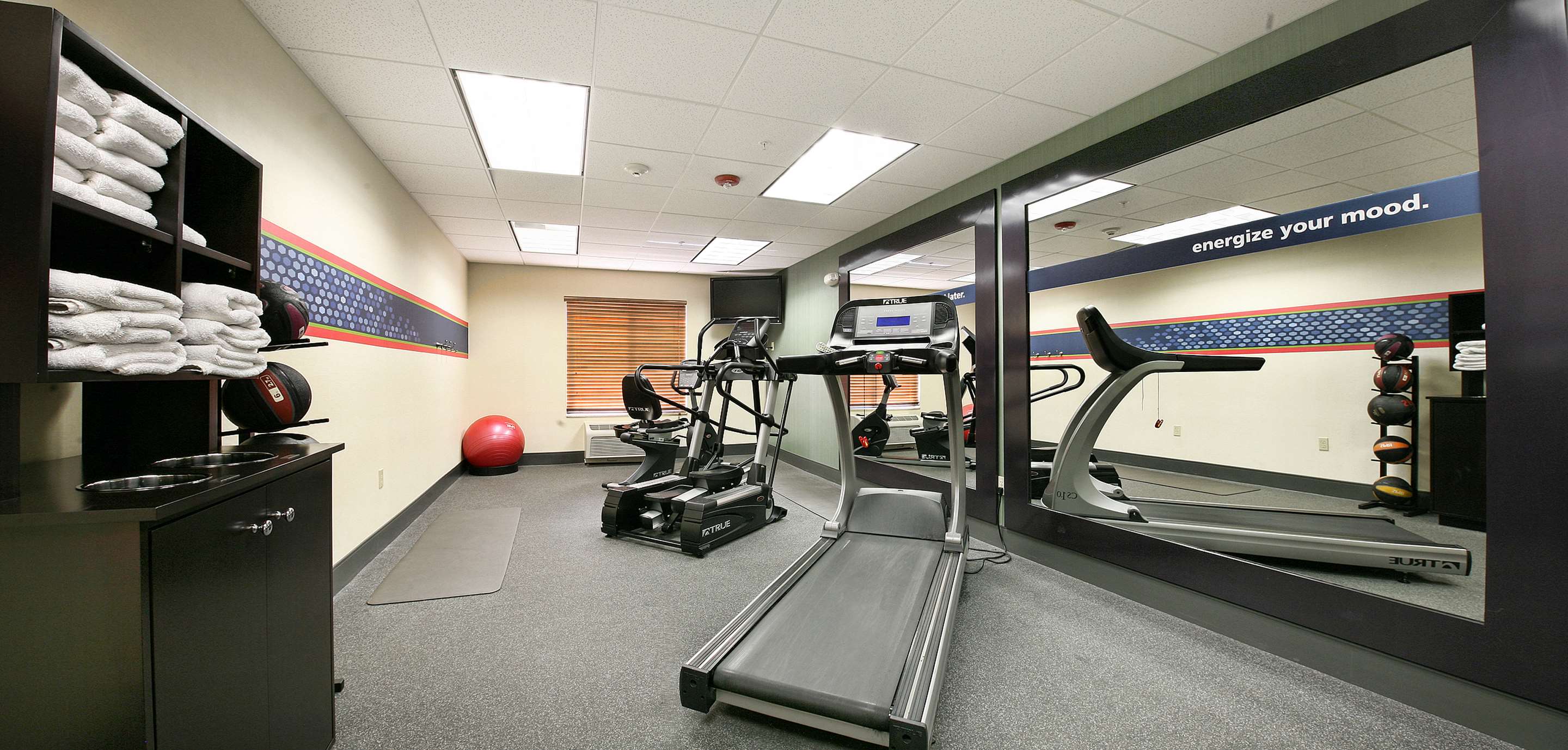Health club fitness center gym