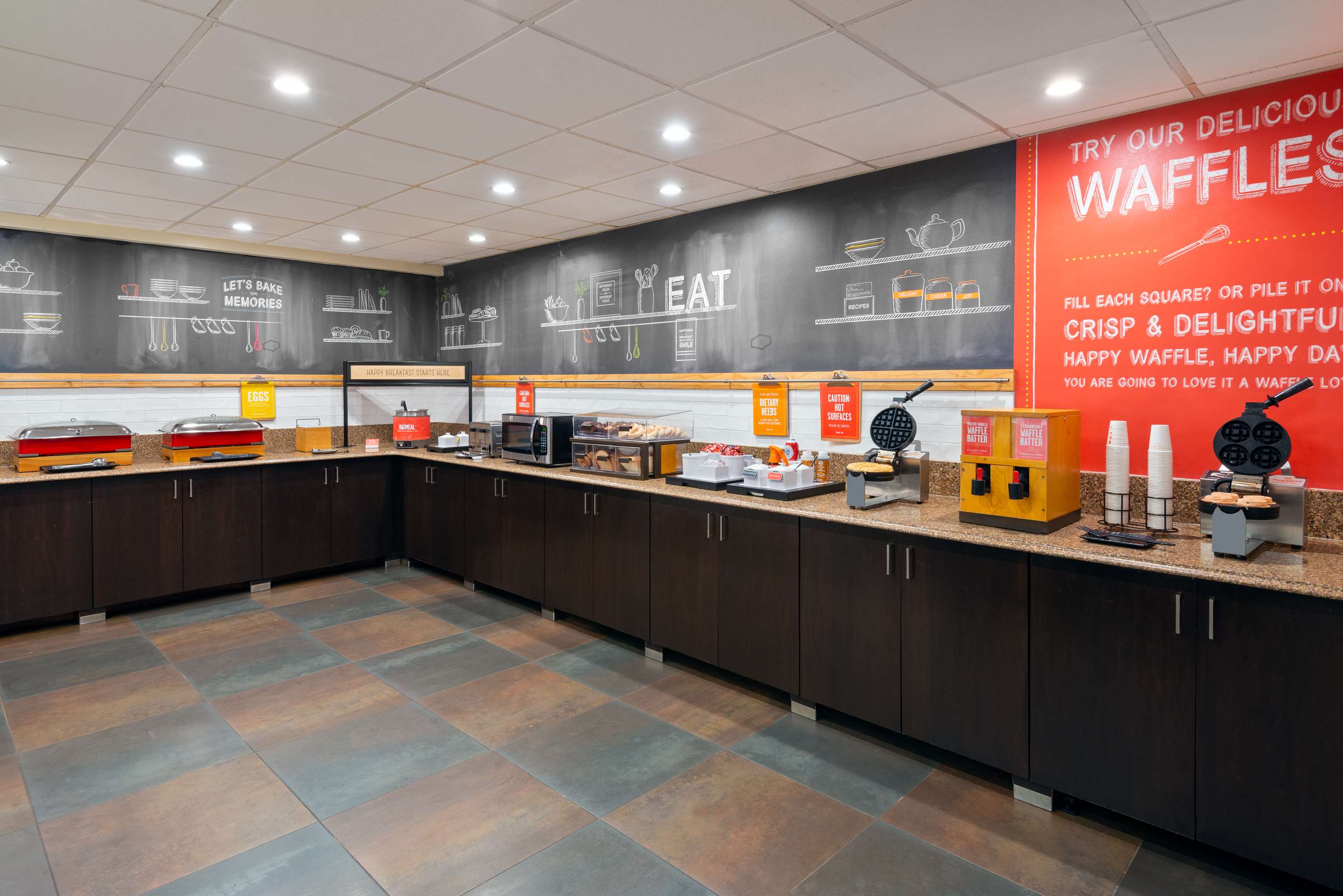 Breakfast Area | Hampton Inn Buffalo-Airport / Galleria Mall