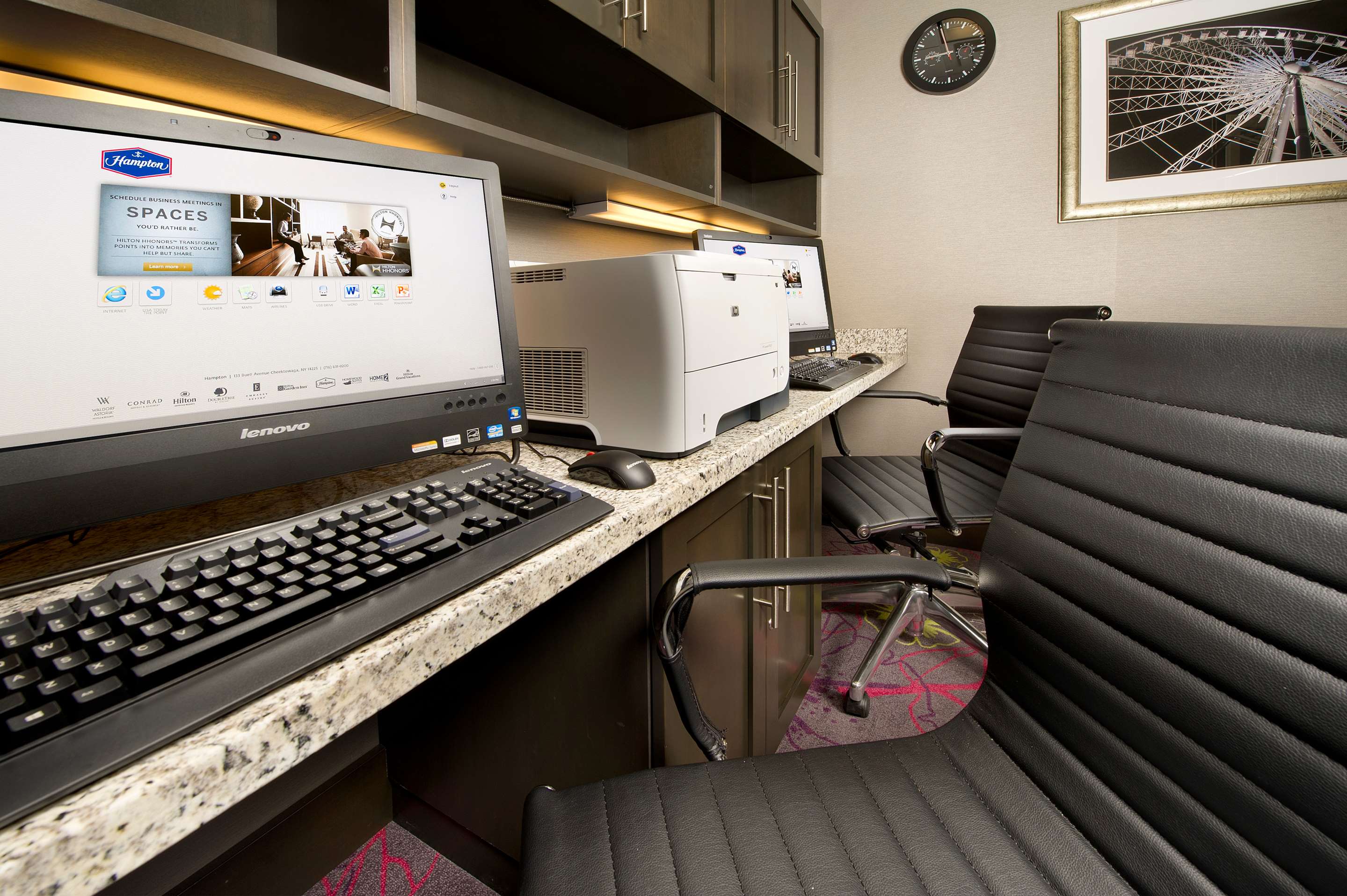 Business Center | Hampton Inn & Suites Buffalo Airport