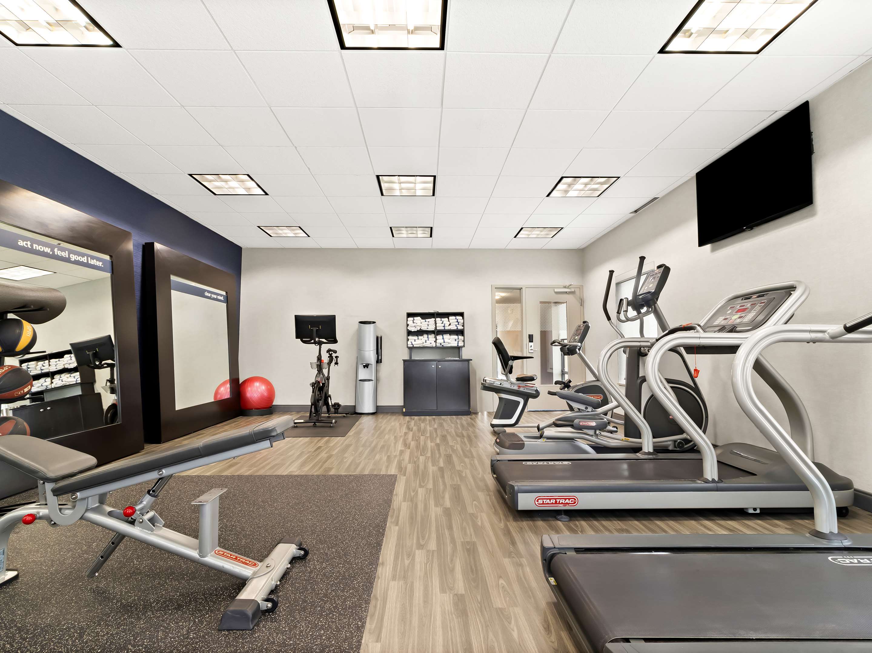 Health club fitness center gym