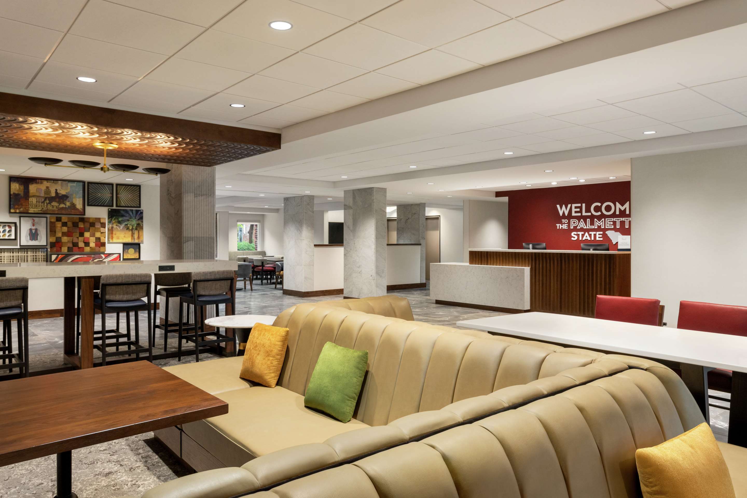 Lobby | Hampton Inn Columbia-Downtown Historic District