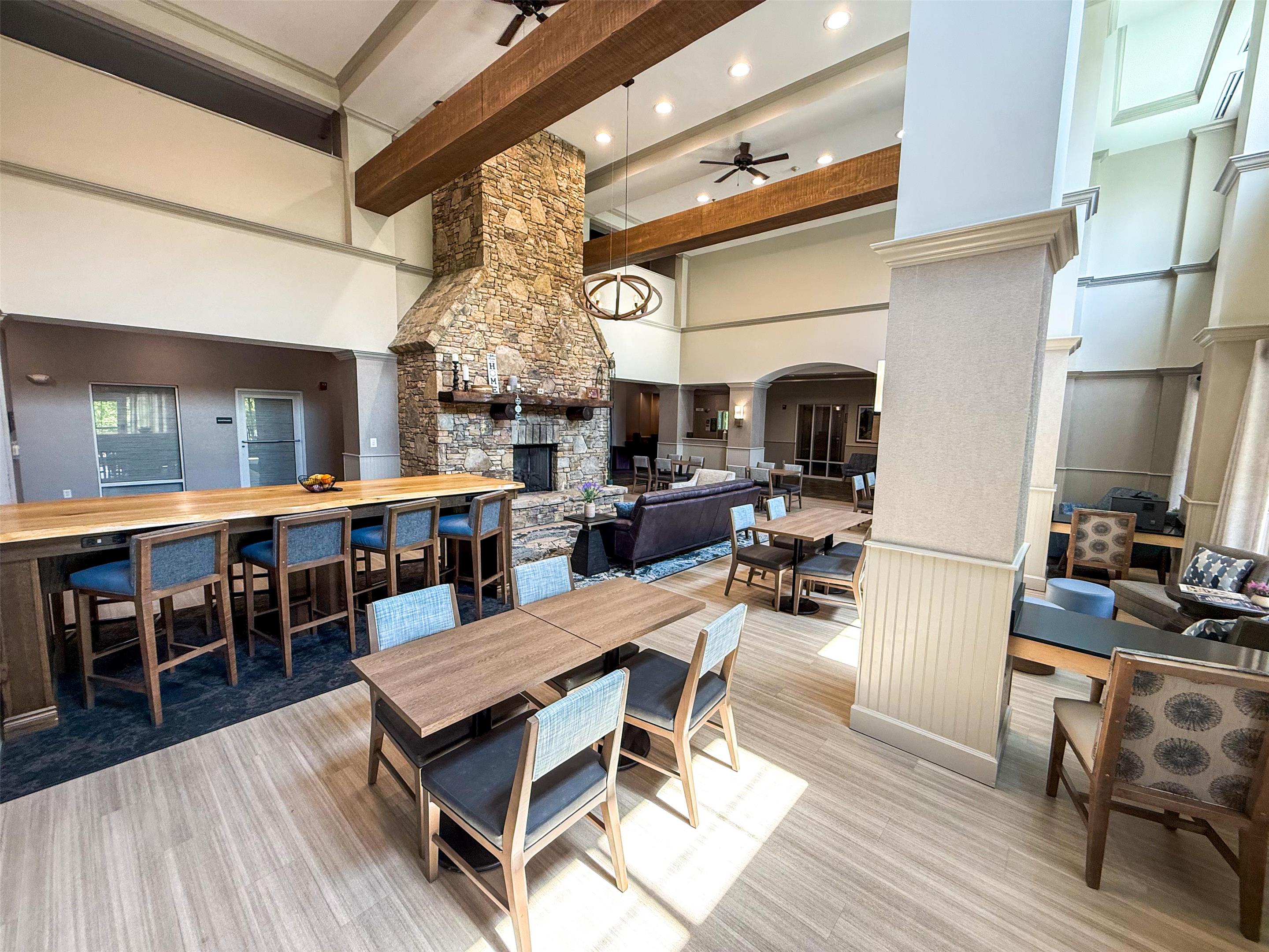 Breakfast Area | Hampton Inn & Suites Cashiers Sapphire Valley