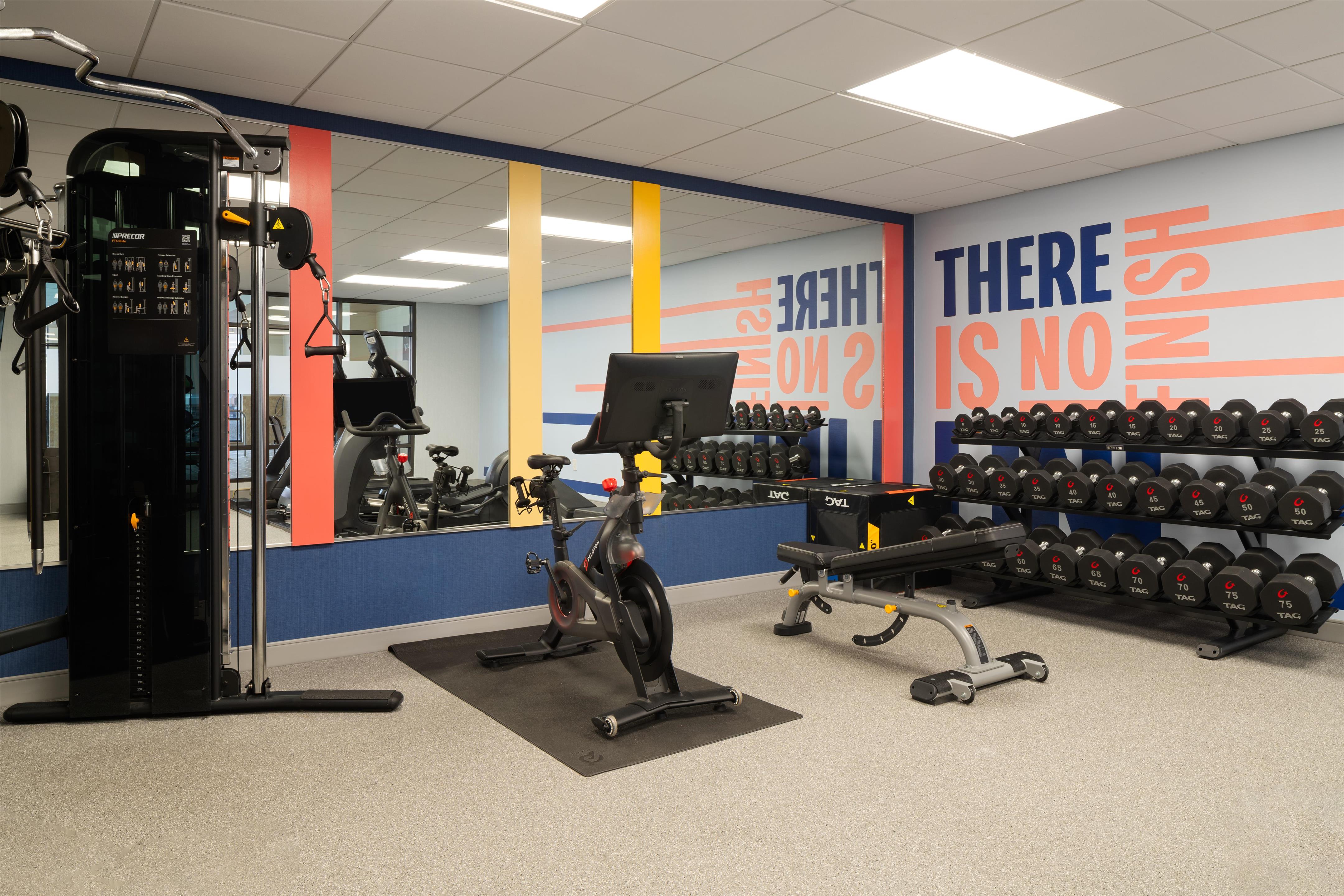 Health club fitness center gym | Hampton Inn & Suites Chadds Ford