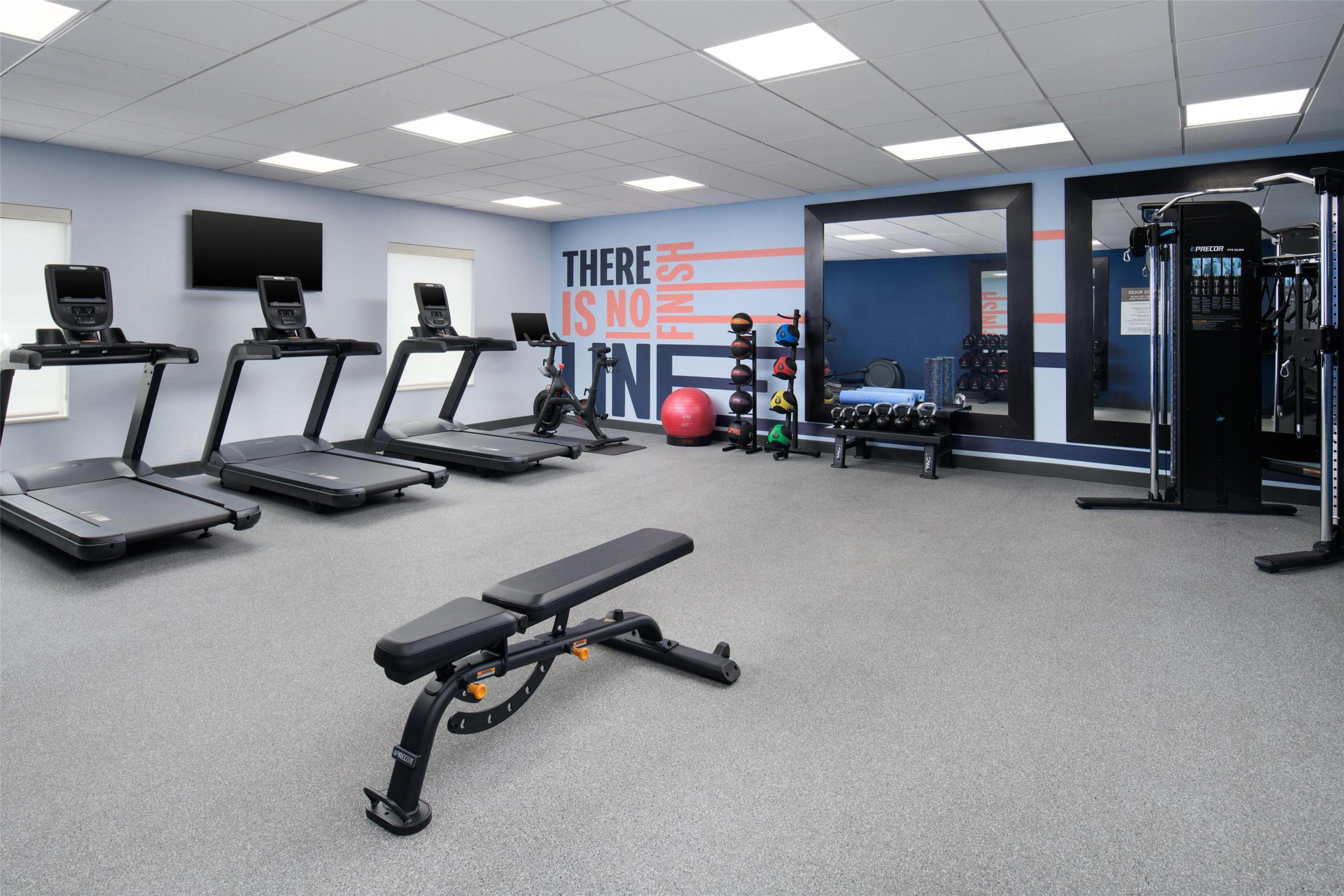 Health club fitness center gym