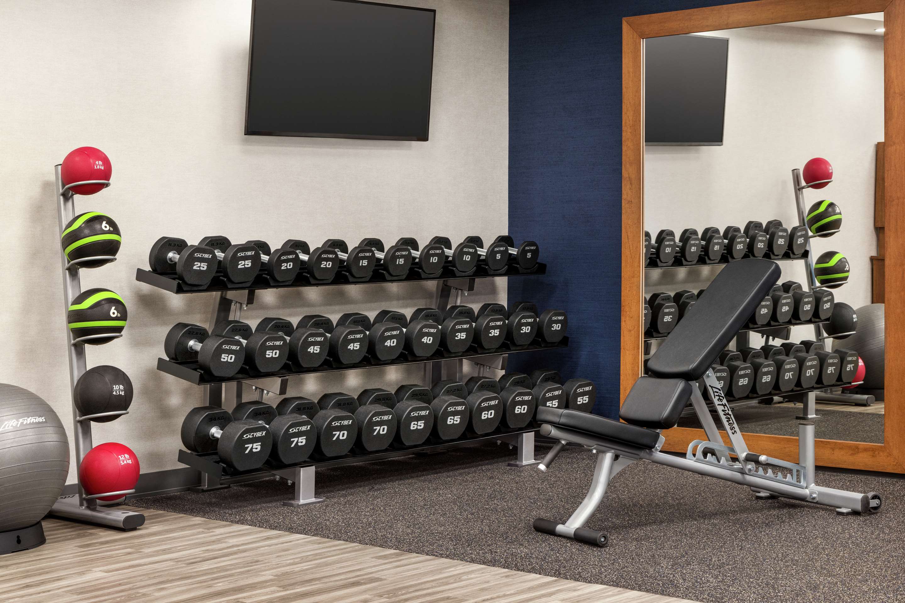 Health club fitness center gym