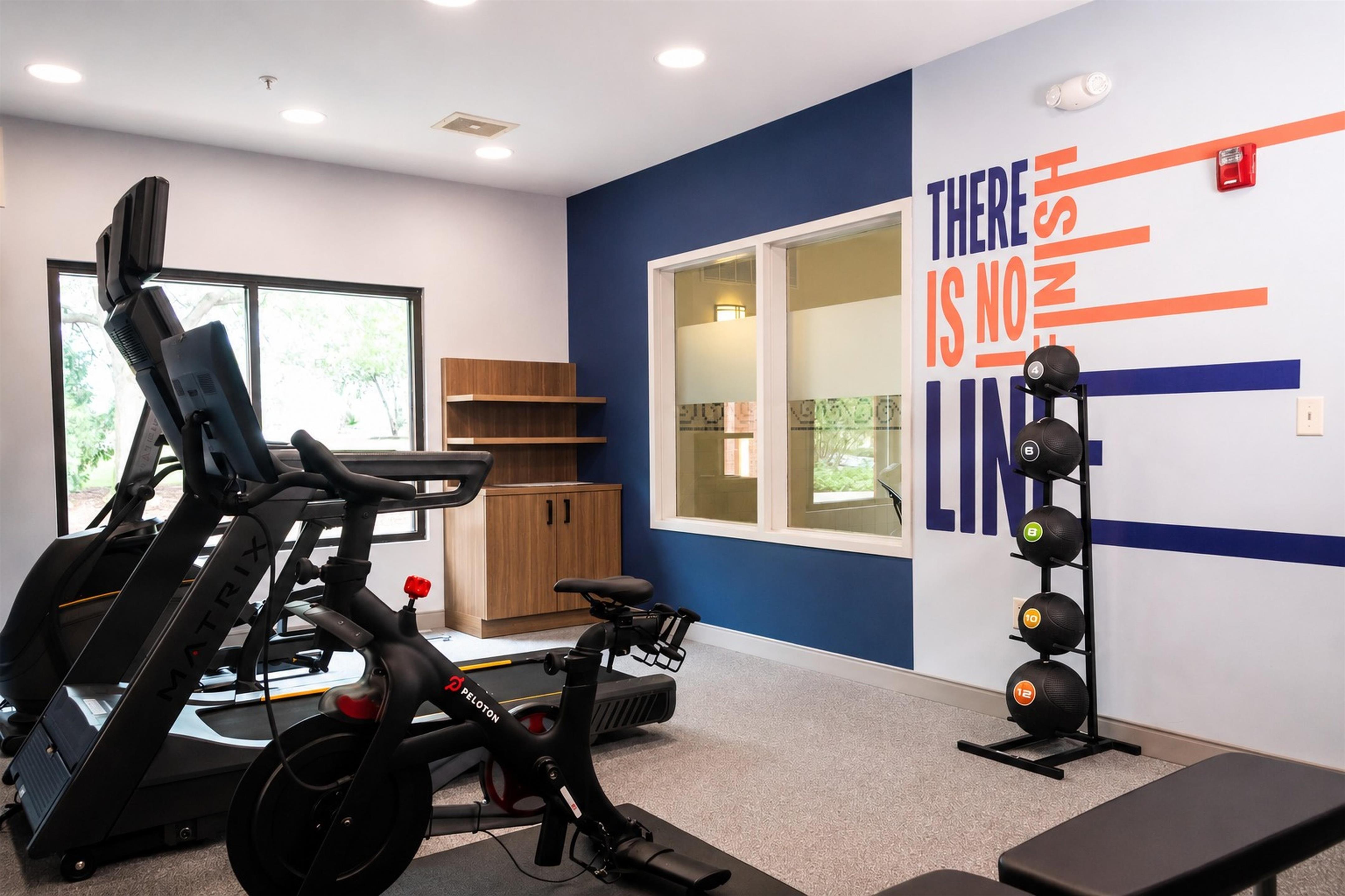 Health club fitness center gym