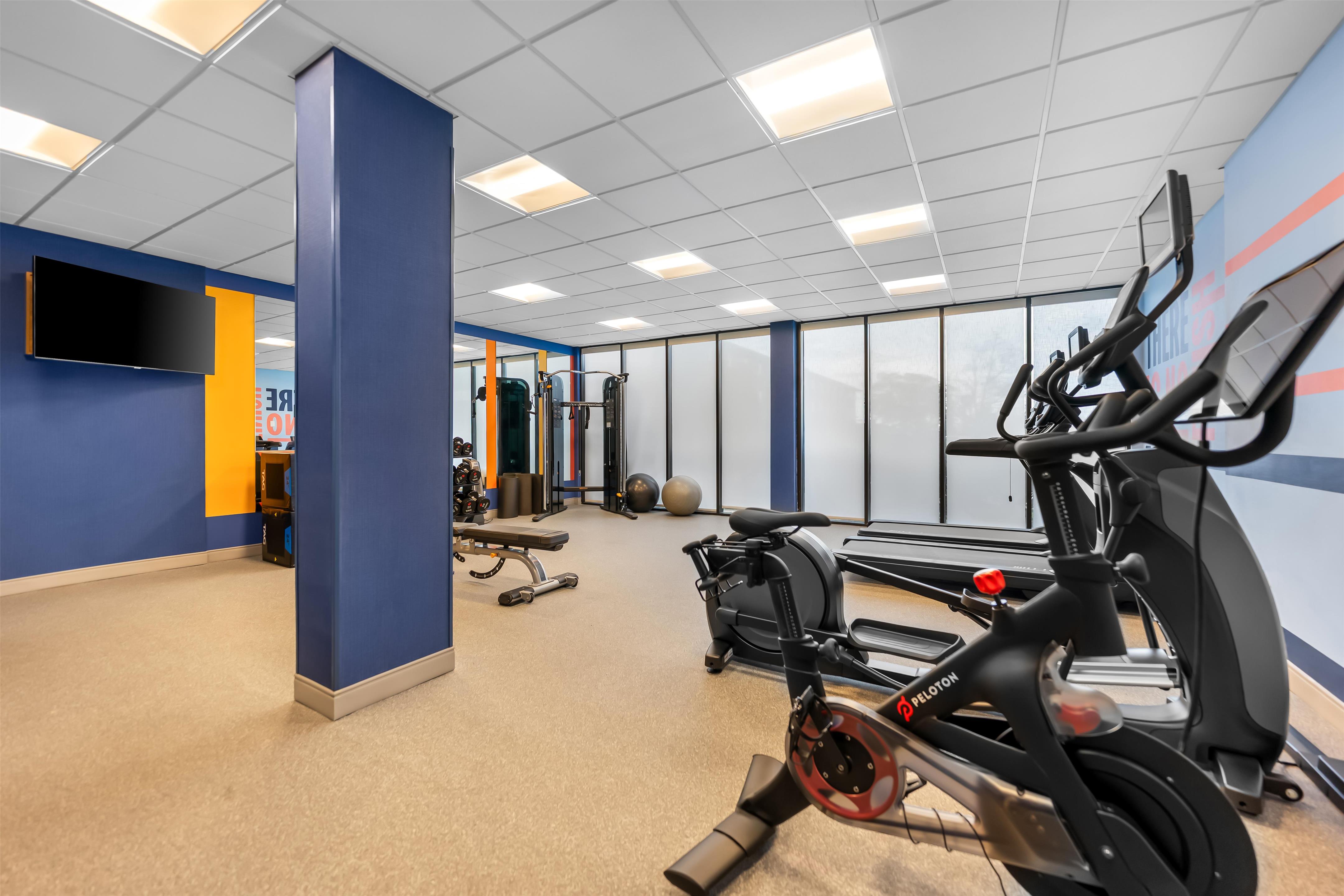 Health club fitness center gym
