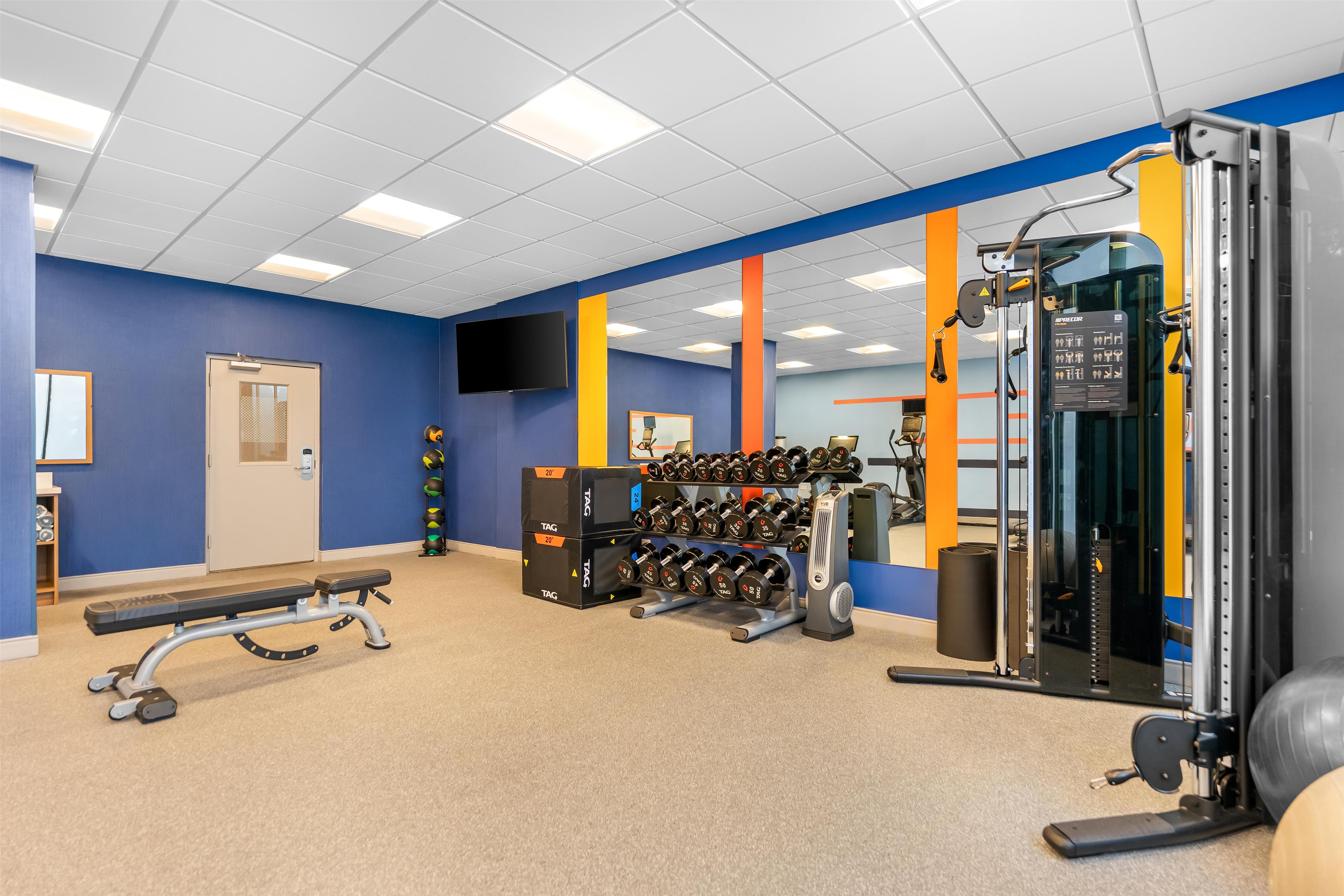 Health club fitness center gym