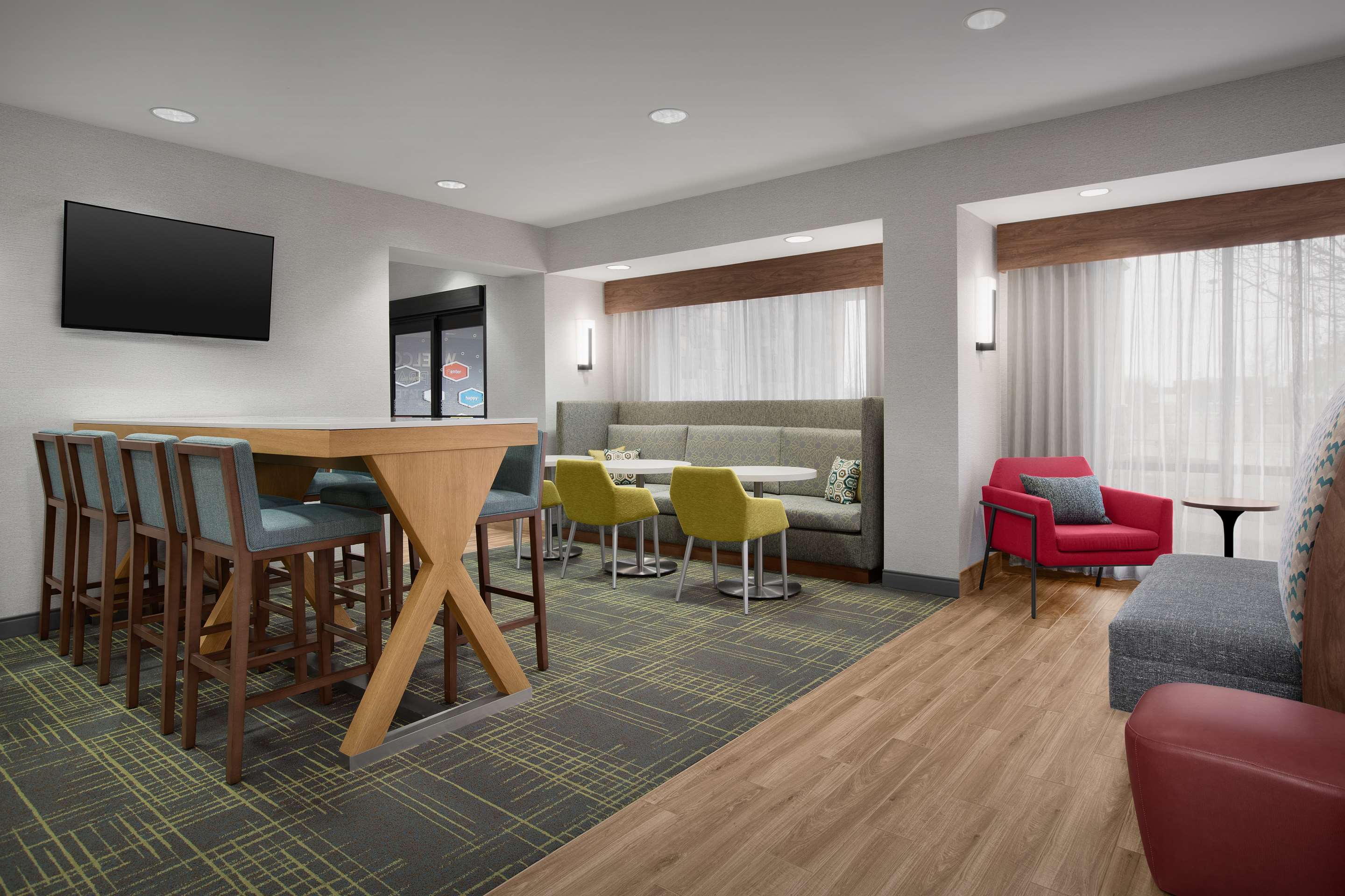 Lobby | Hampton Inn Yorkville