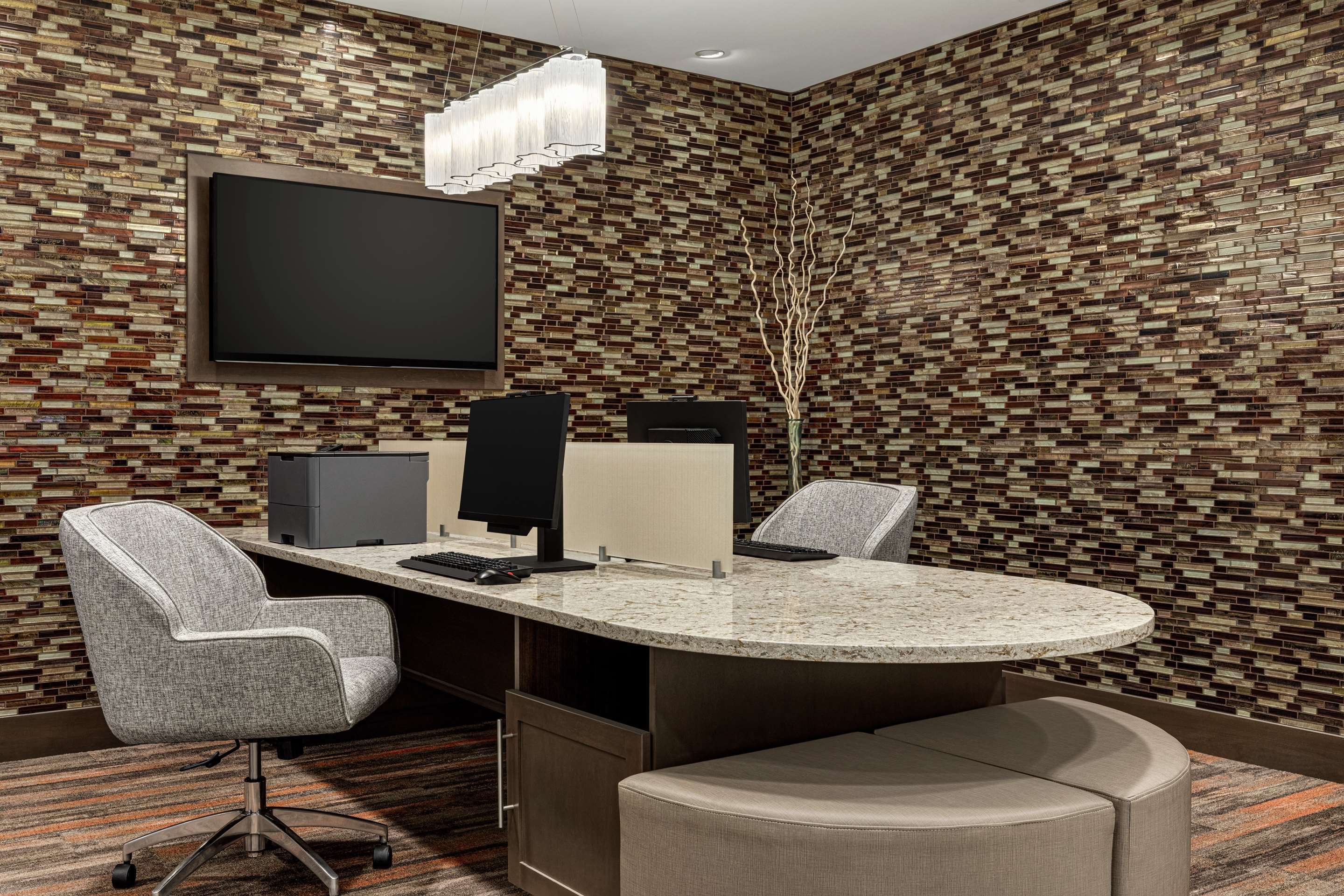 Business Center | Homewood Suites by Hilton Charlottesville, VA