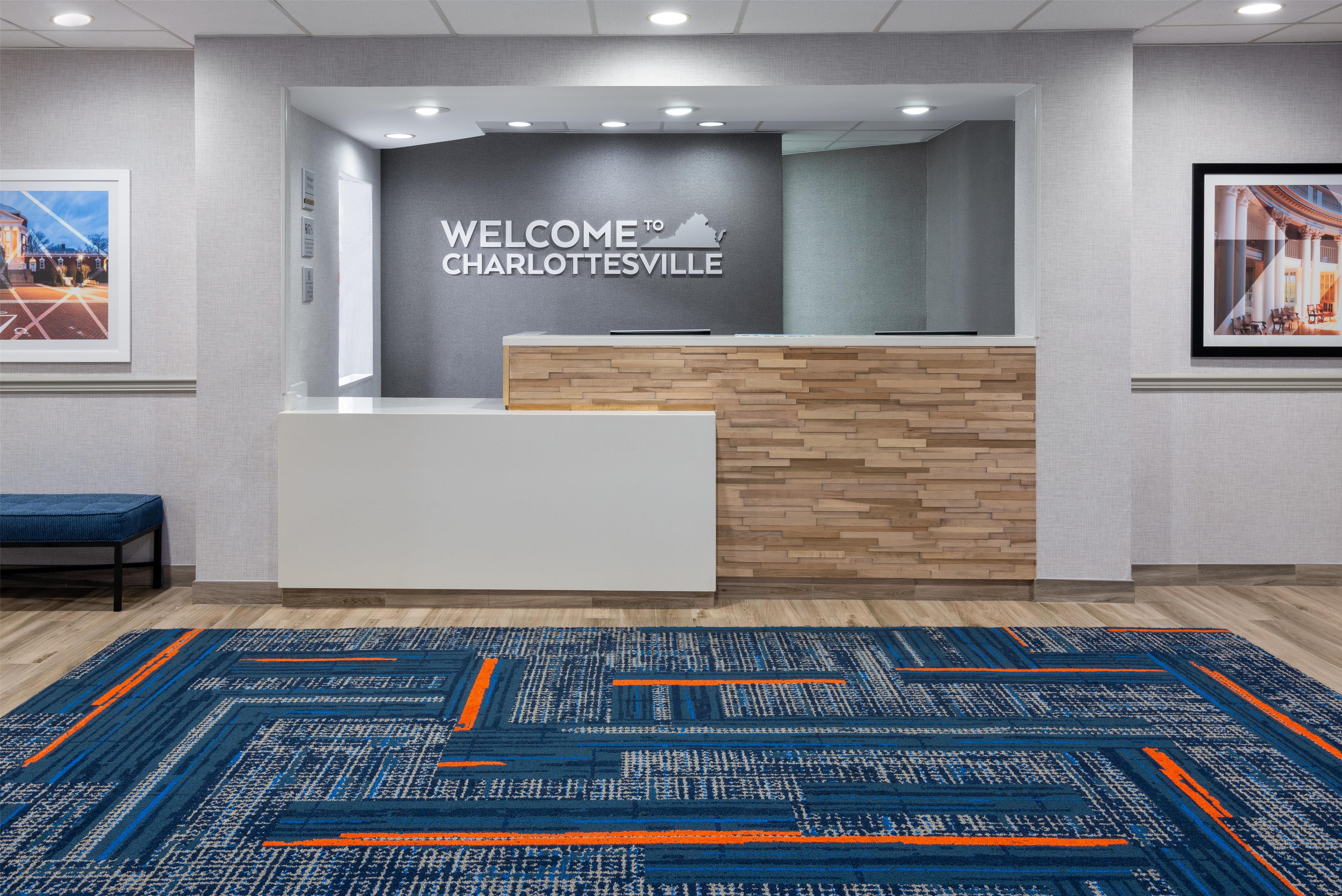 Reception | Hampton Inn & Suites Charlottesville-At the University