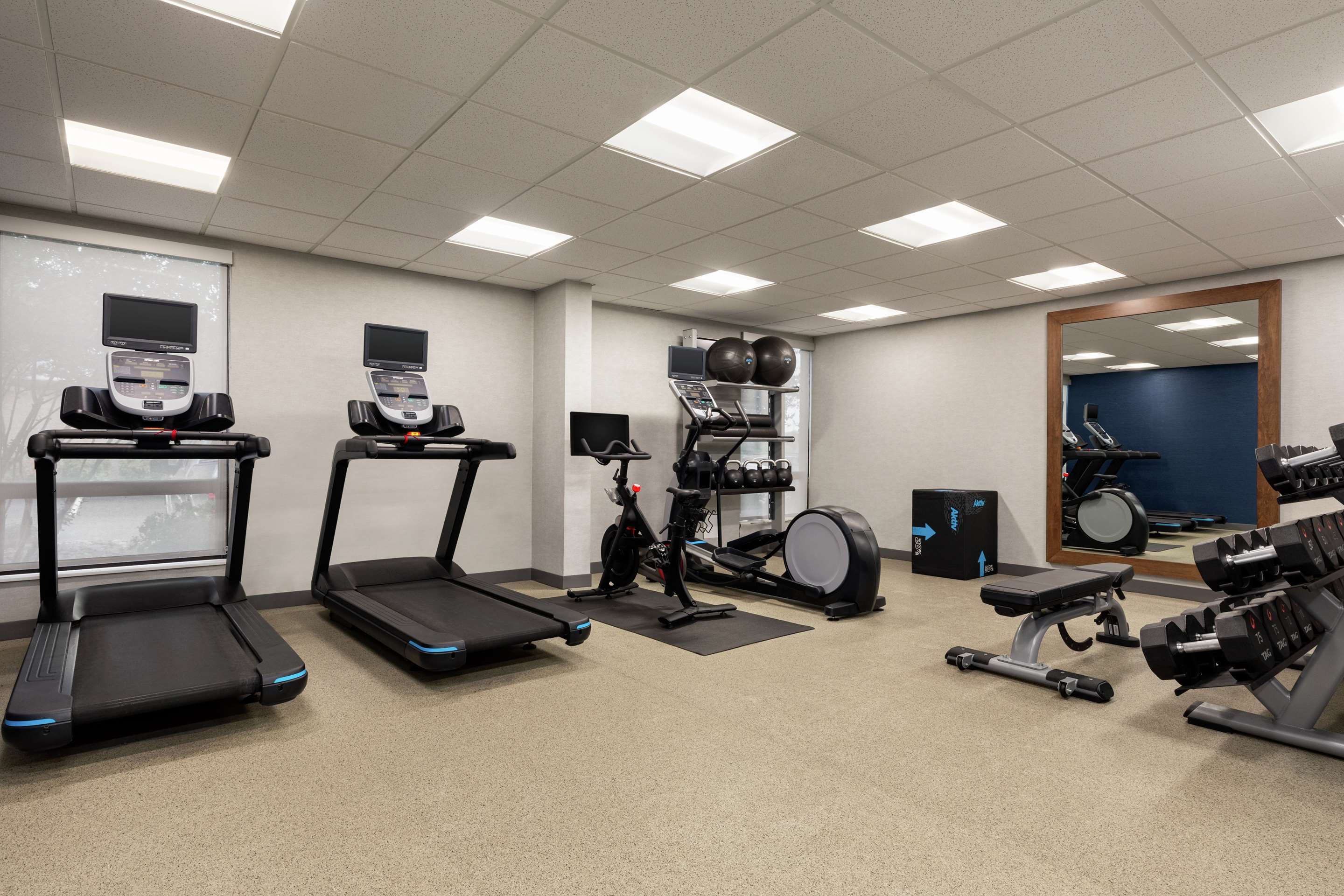 Health club fitness center gym