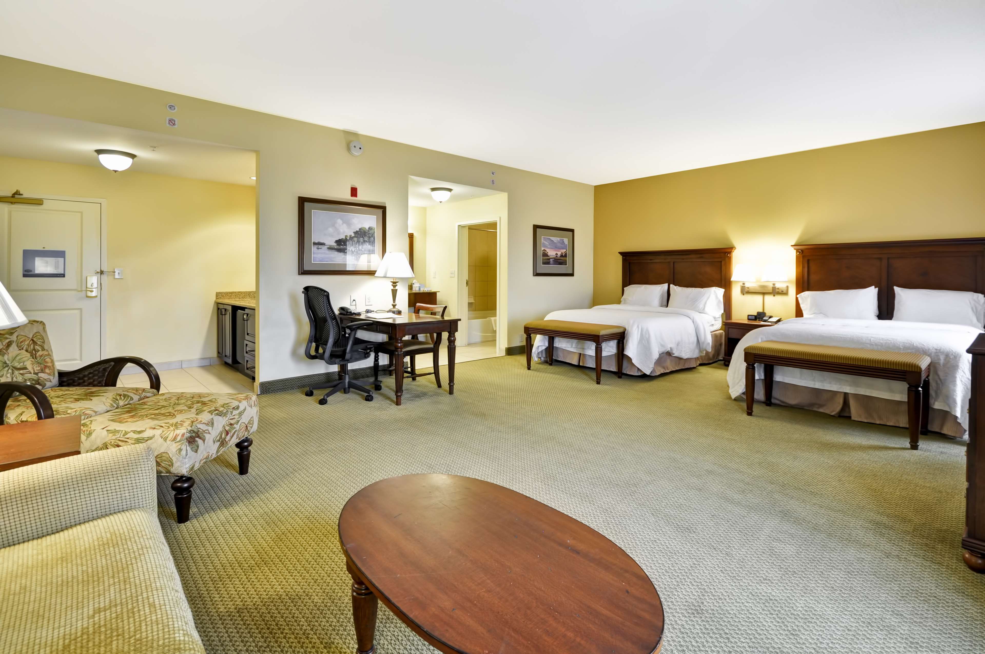 Hampton Inn & Suites North Charleston-University Blvd Room Type - 2QNS STUDIO SOFABED NOSMOK