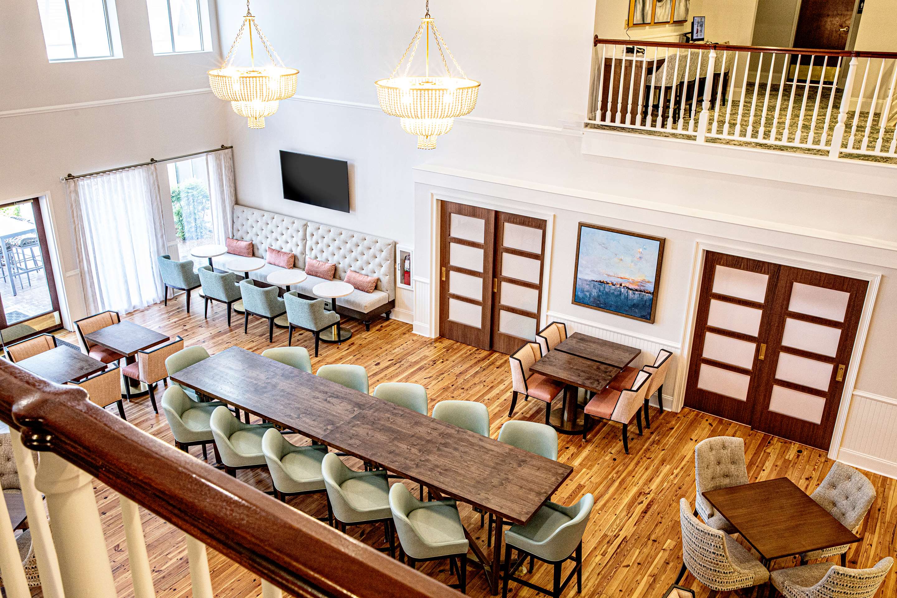 Breakfast Area | Hampton Inn & Suites Charleston/West Ashley