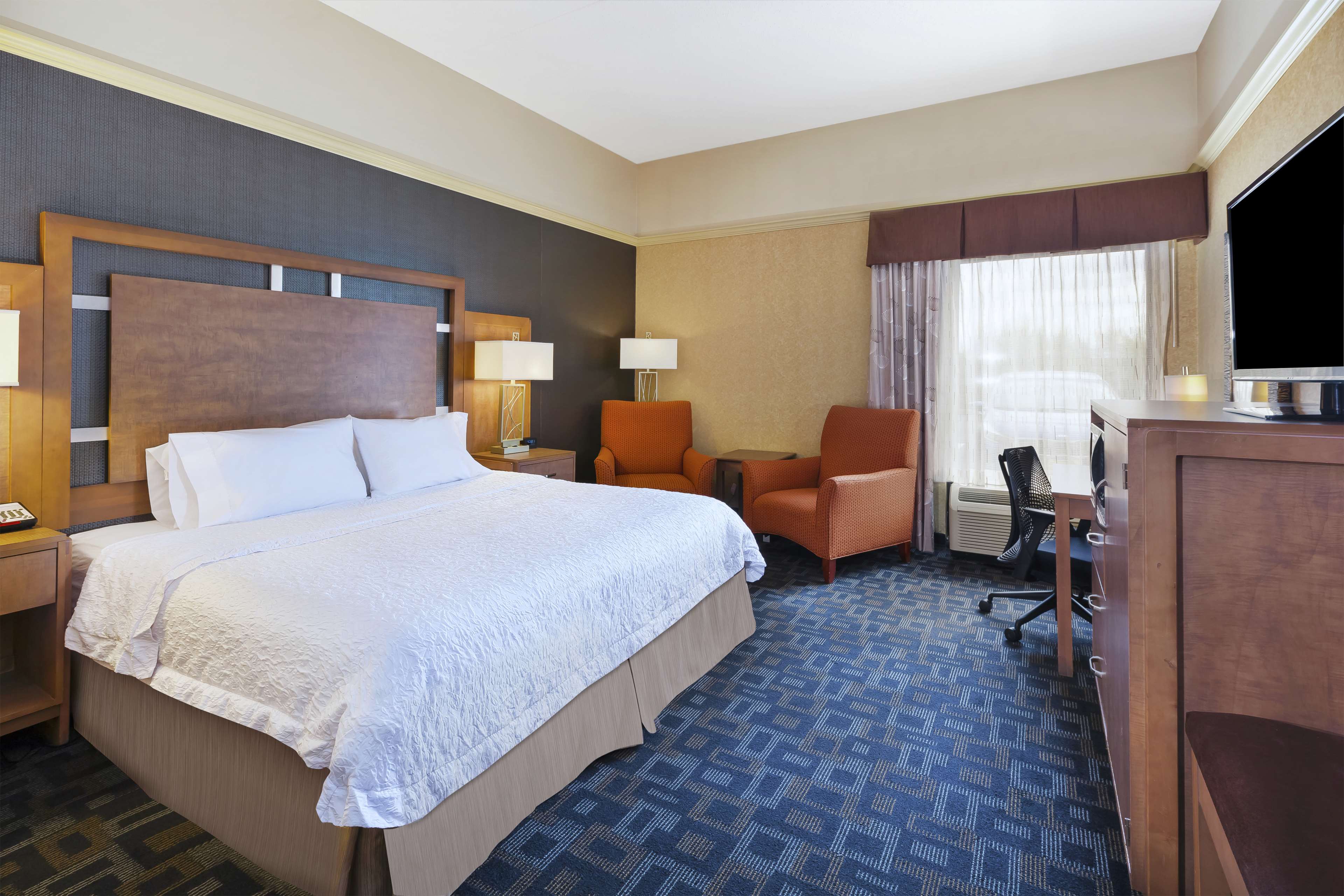HAMPTON INN CLINTON NJ Room Type - 1KG MOB HEAR ACC RI-SHW NS
