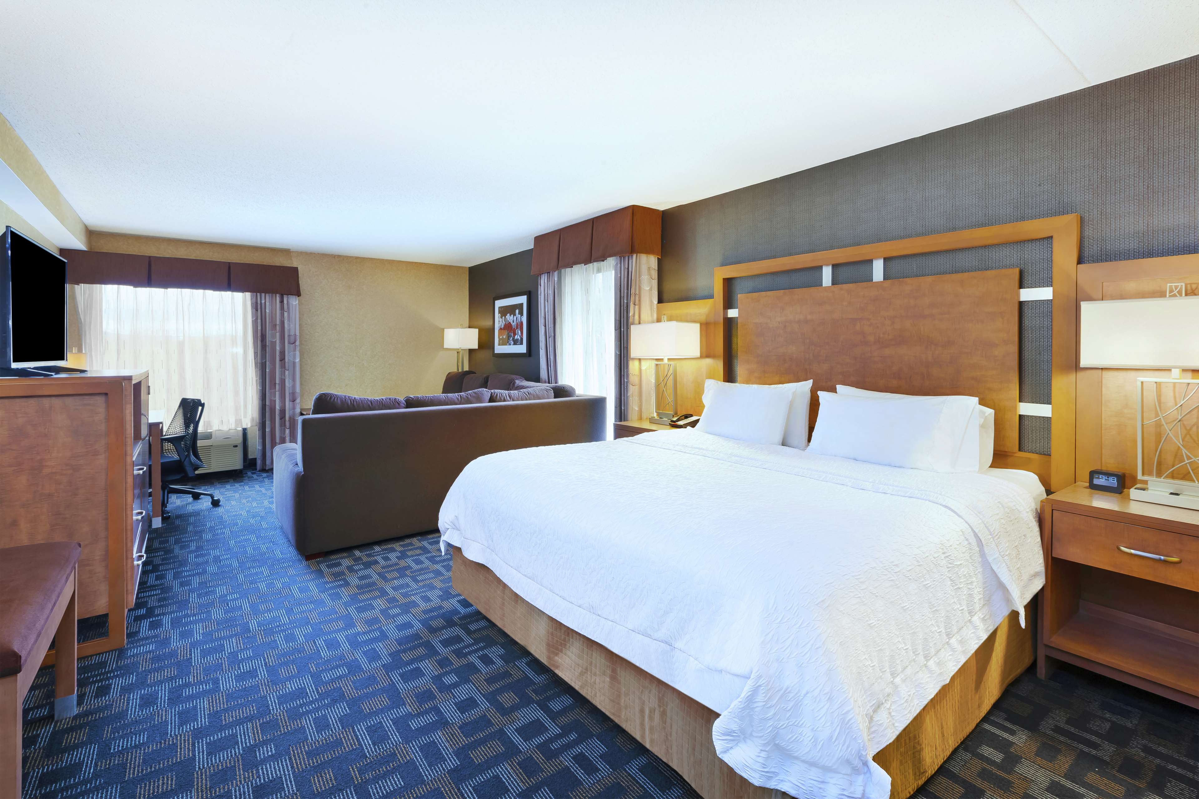 HAMPTON INN CLINTON NJ Room Type - 1KING BED DELUXE RM NOSMOK