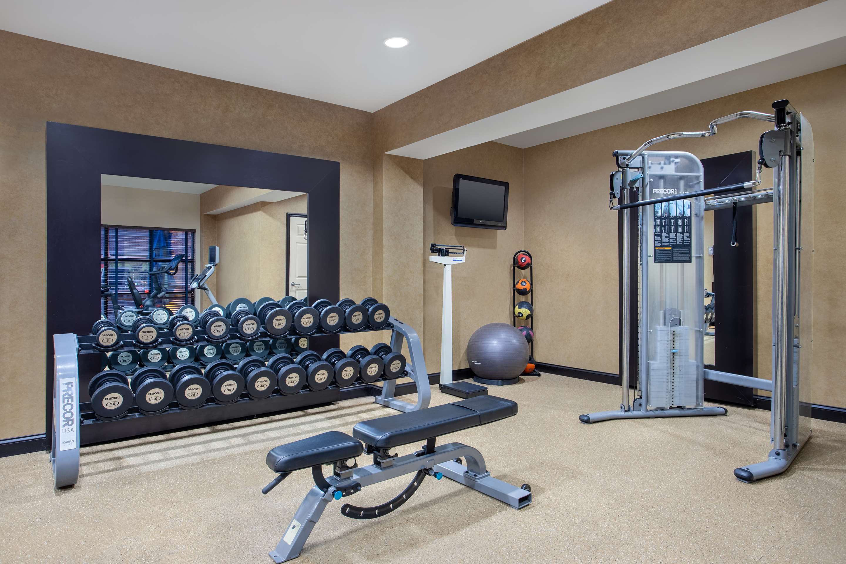 Health club fitness center gym | Homewood Suites by Hilton Davidson