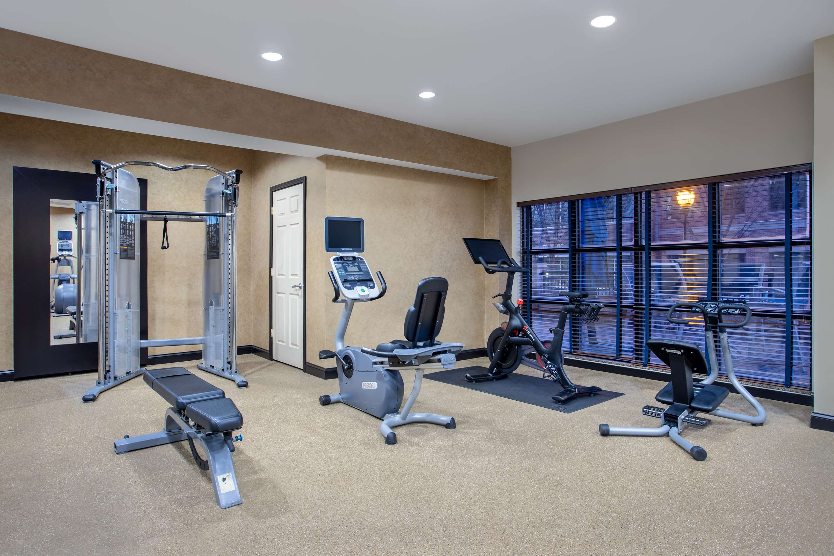 Health club fitness center gym | Homewood Suites by Hilton Davidson