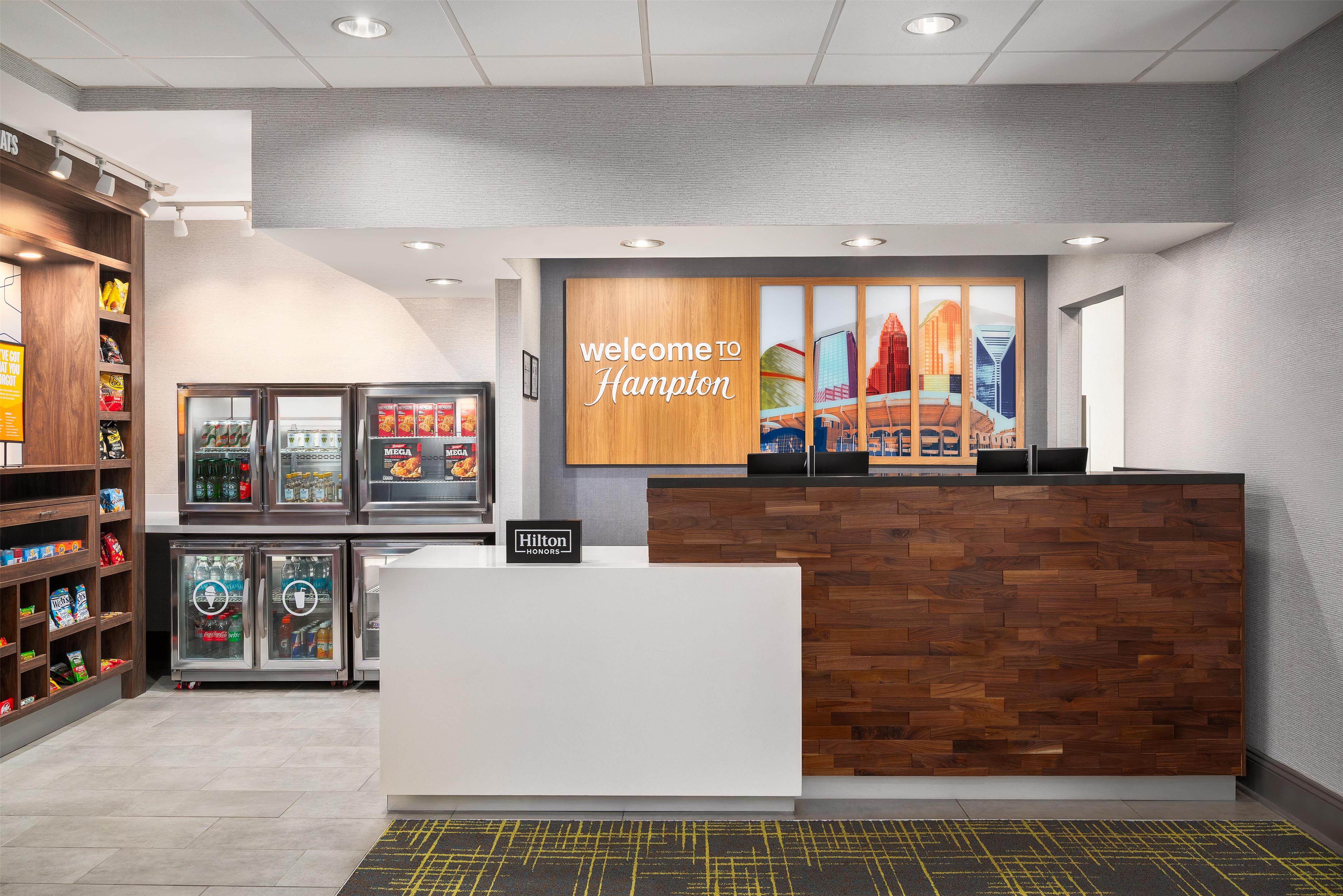 Reception | Hampton Inn & Suites Charlotte-Arrowood Rd.