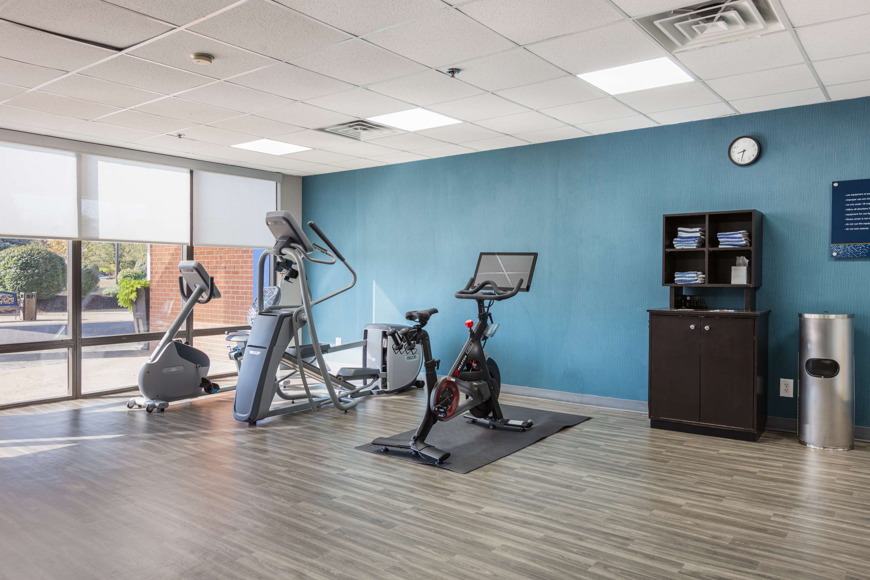 Health club fitness center gym