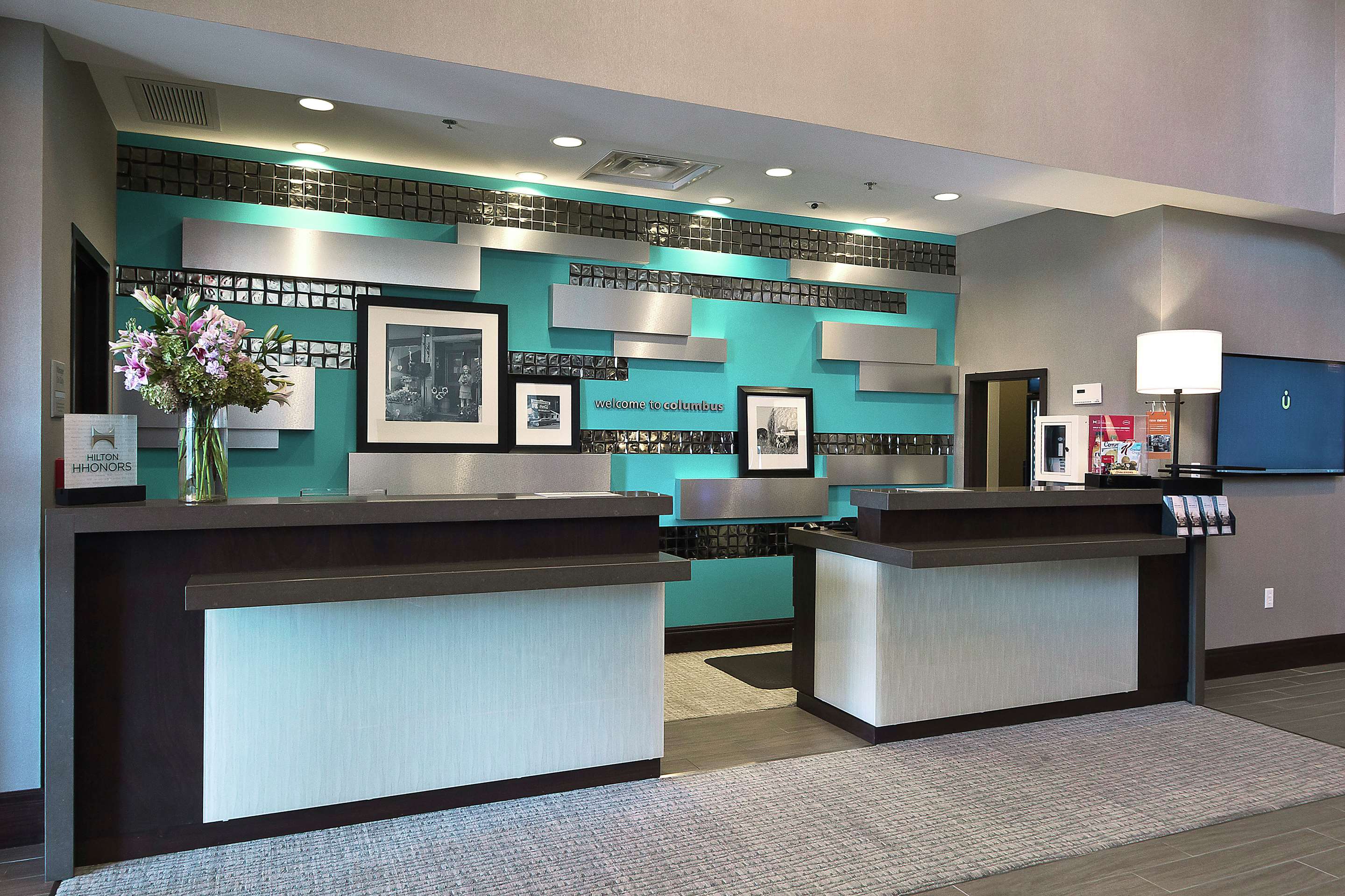 Reception | Hampton Inn & Suites Columbus/University Area