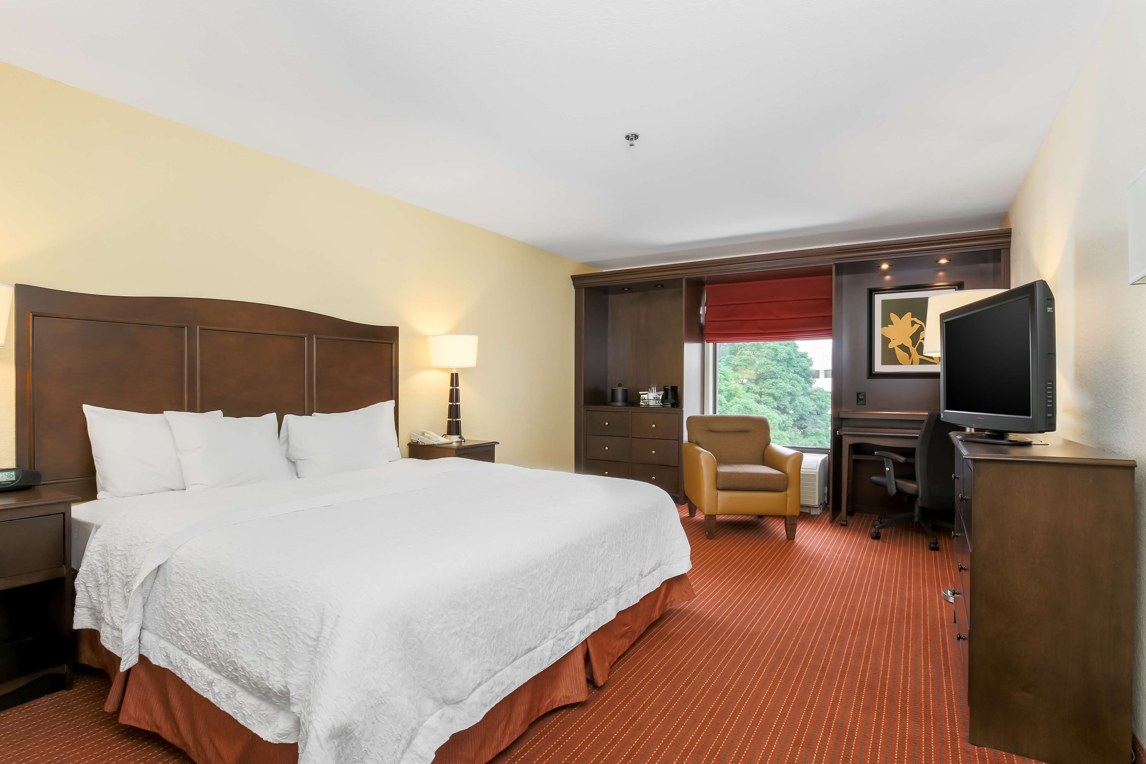 Hampton Inn by Hilton Champaign/Urbana Room Type - 1 QN MOB HEAR ACC TUB NS