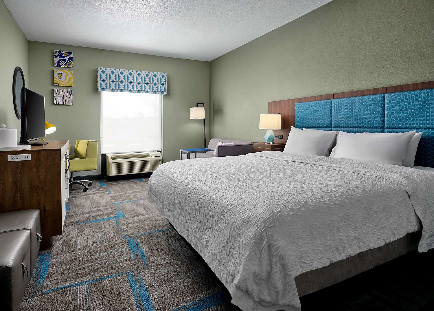 Hampton Inn Covington Room Type - KING STUDY NON SMOKING