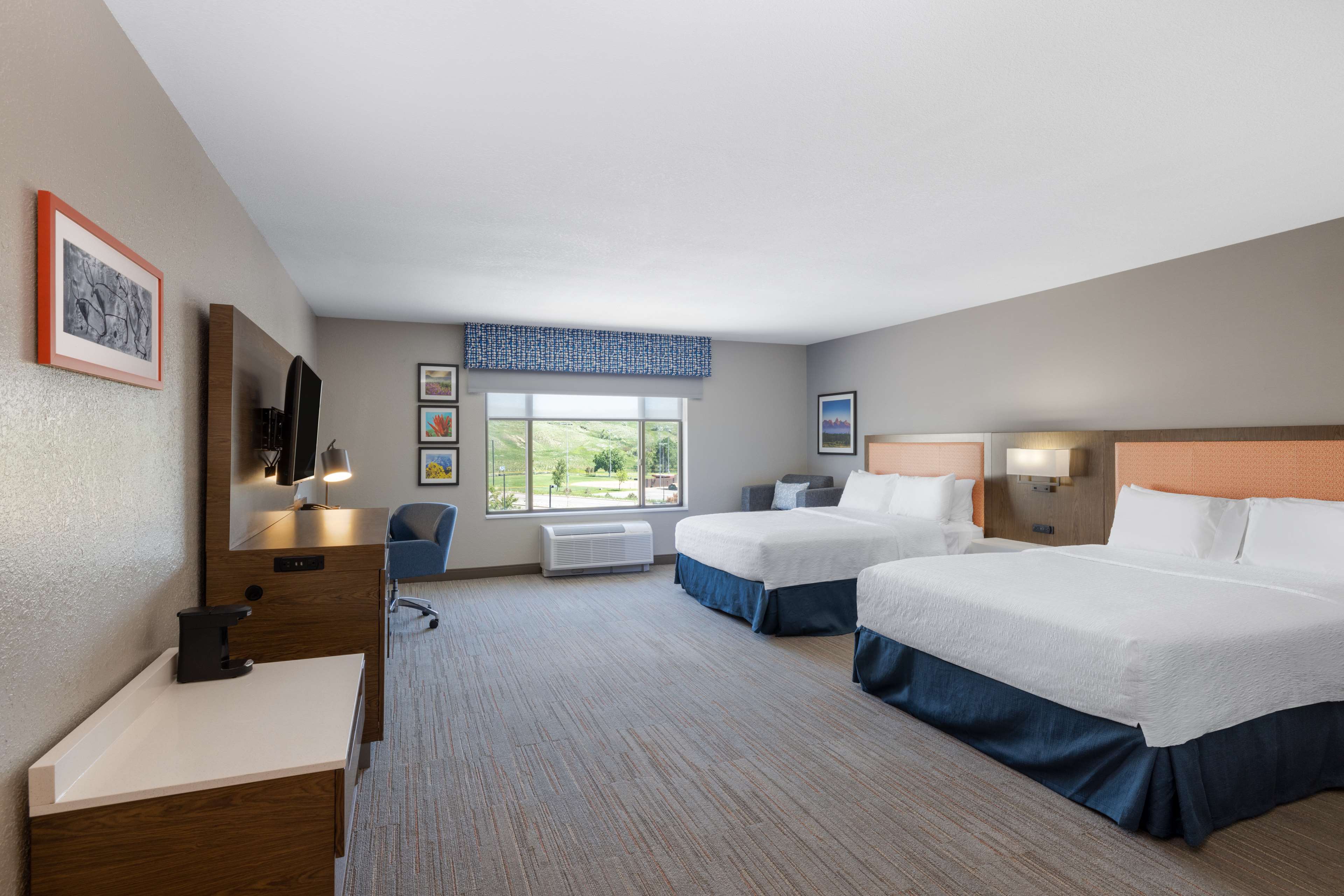 Hampton Inn & Suites by Hilton Casper Room Type - 2DBL MOB HEAR ACC W TUB NS