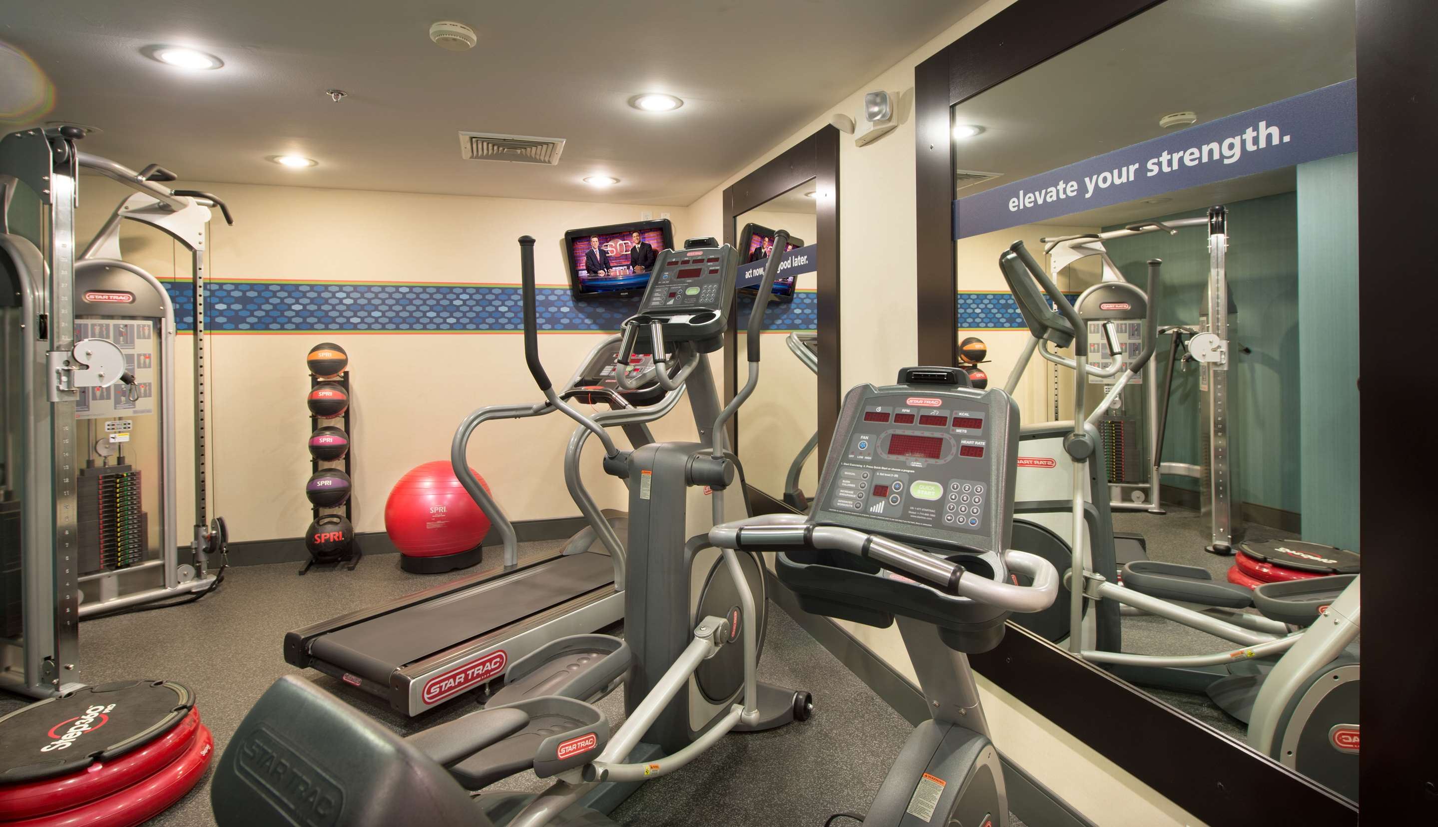 Health club fitness center gym