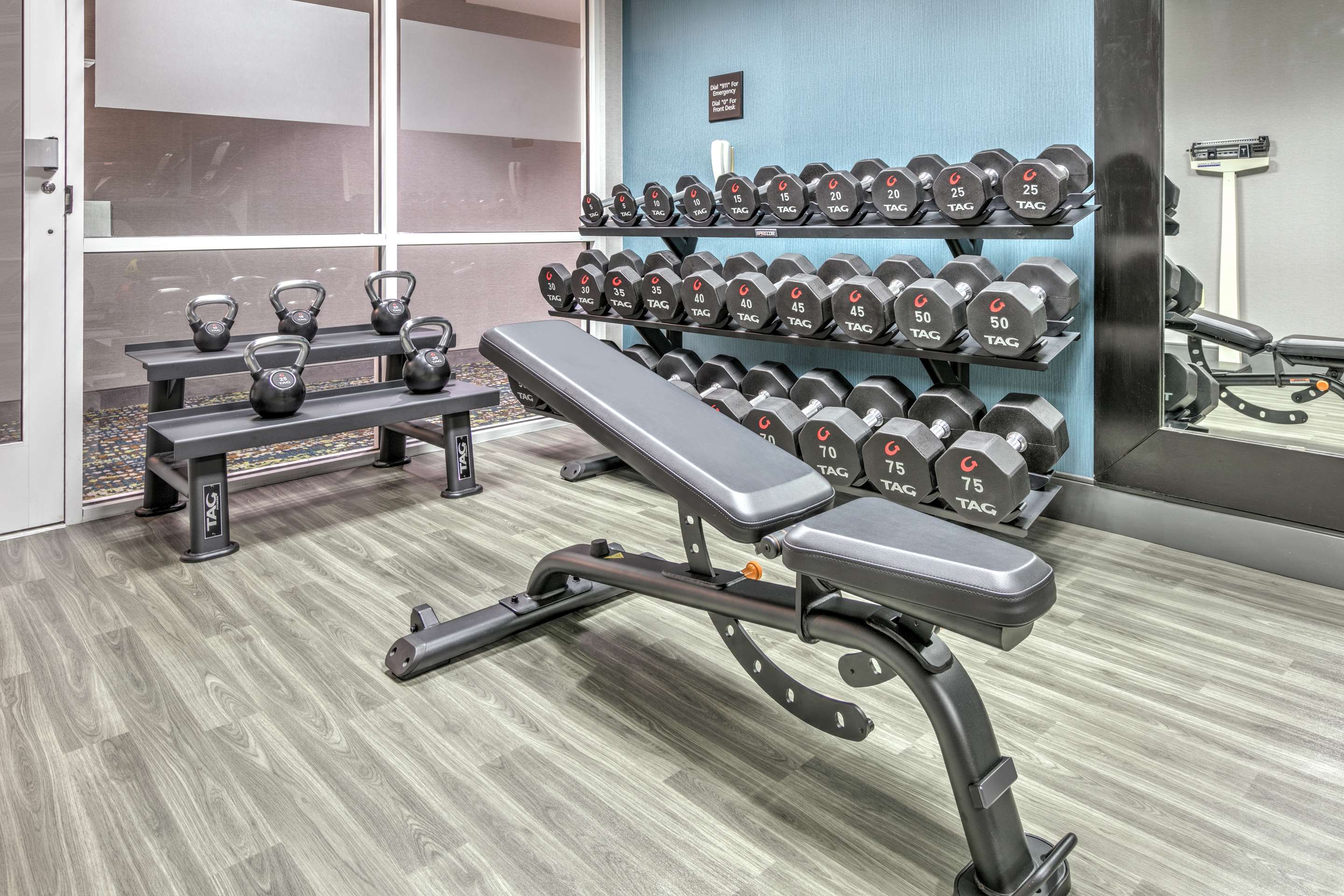 Health club fitness center gym | Hampton Inn Kingsville