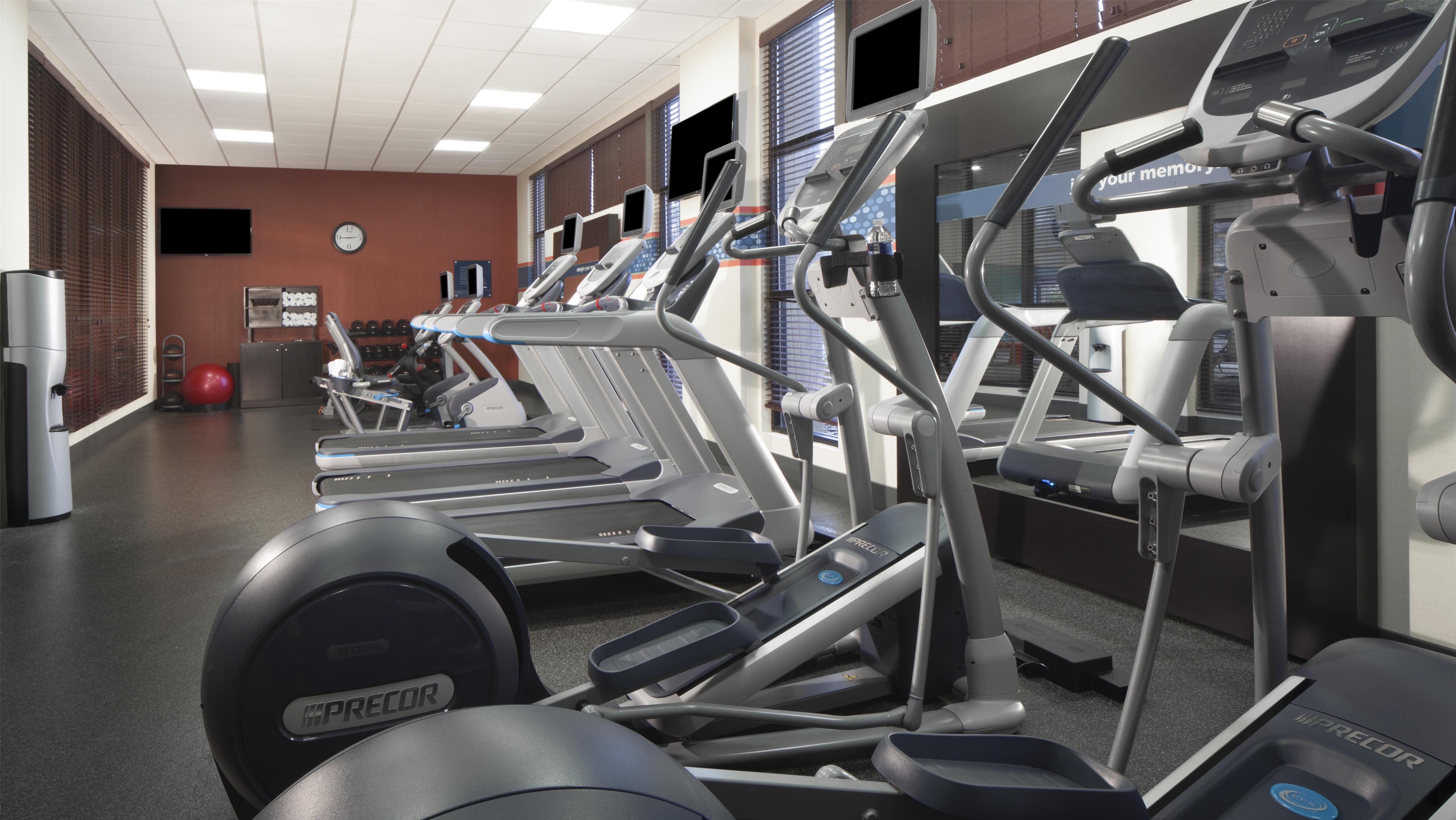 Health club fitness center gym | Hampton Inn Charleston-Southridge