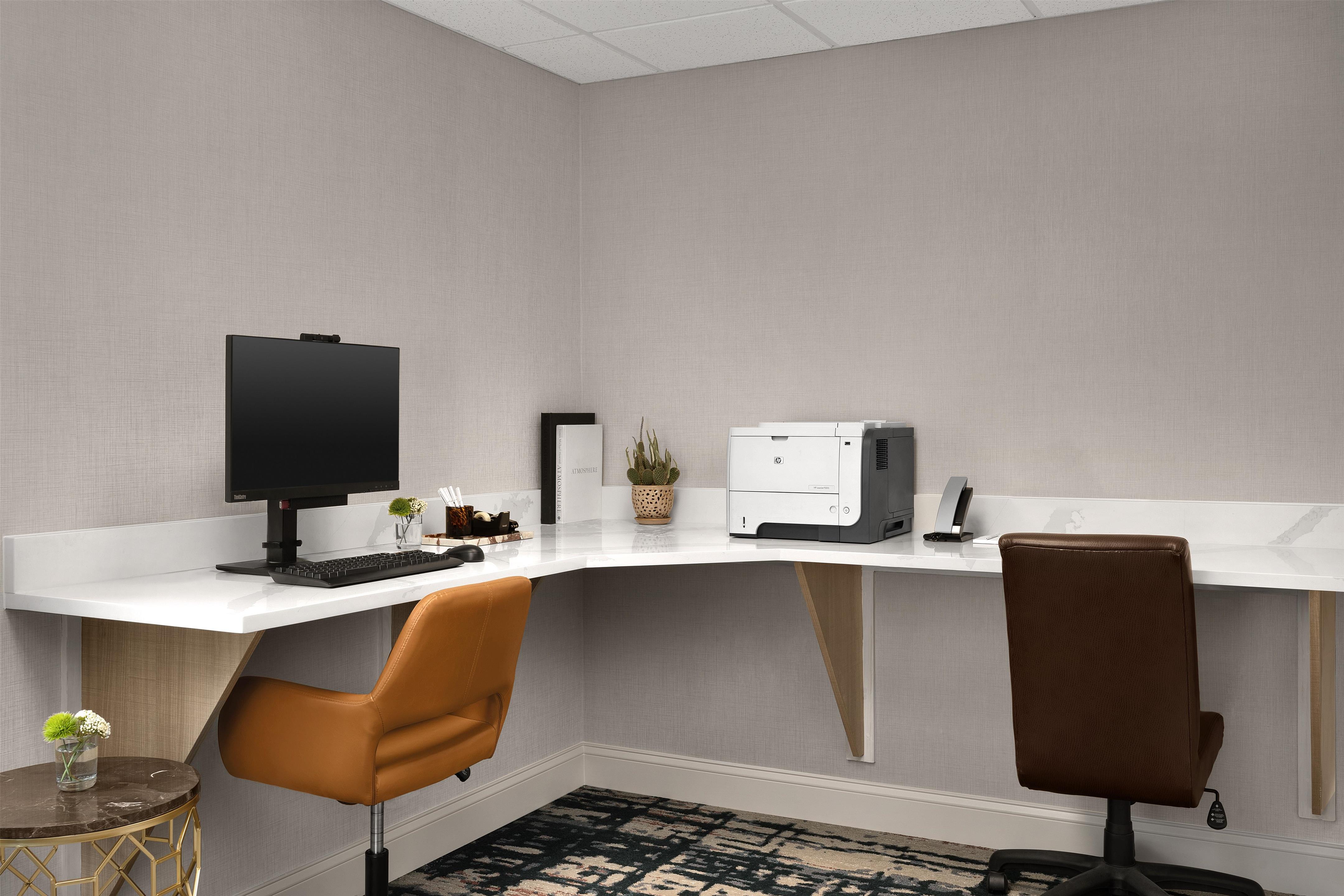 Business Center | Homewood Suites by Hilton Raleigh/Cary