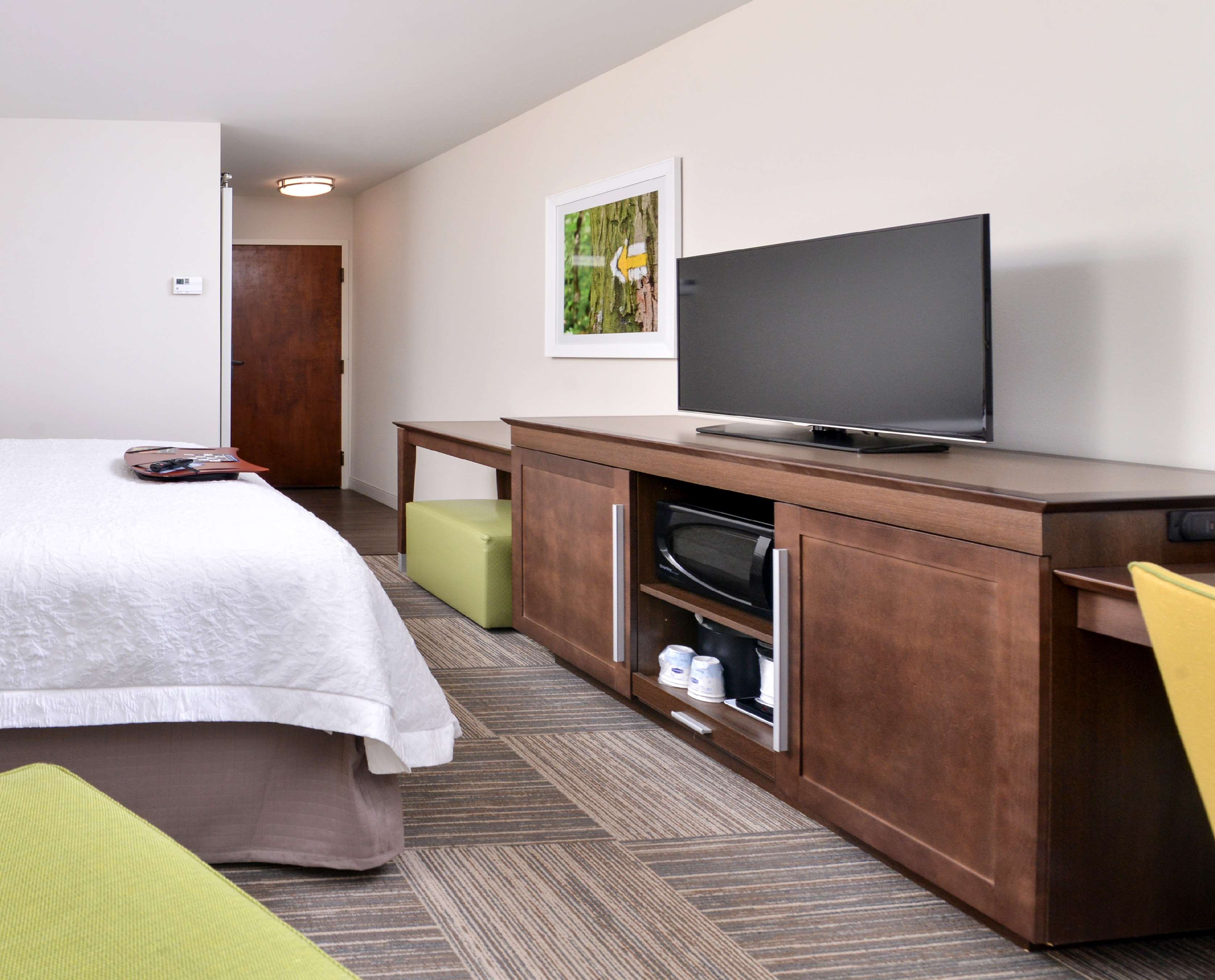 Hampton Inn Cartersville Room Type - 1 KING  SOFABED NOSMOK