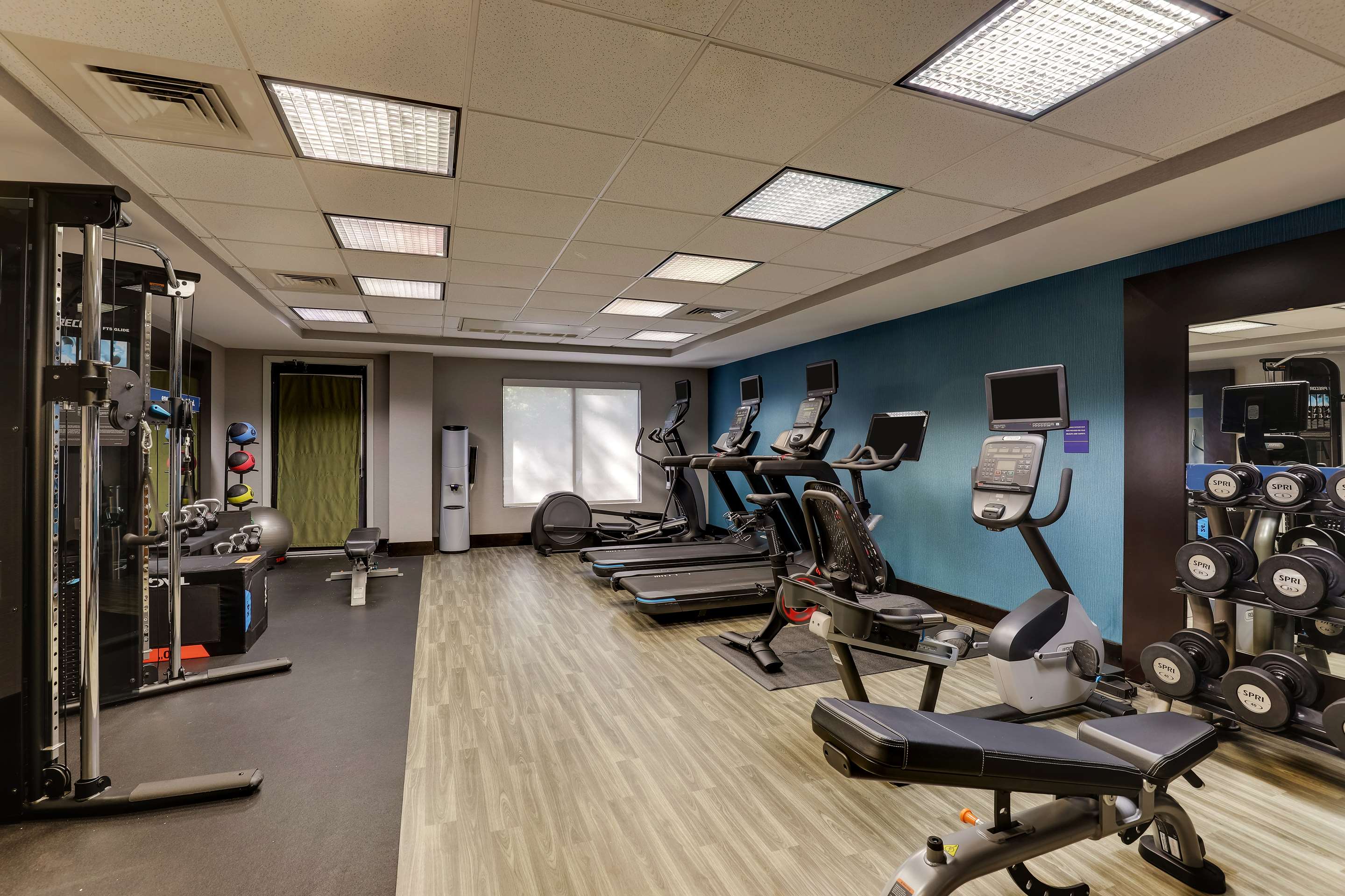 Health club fitness center gym