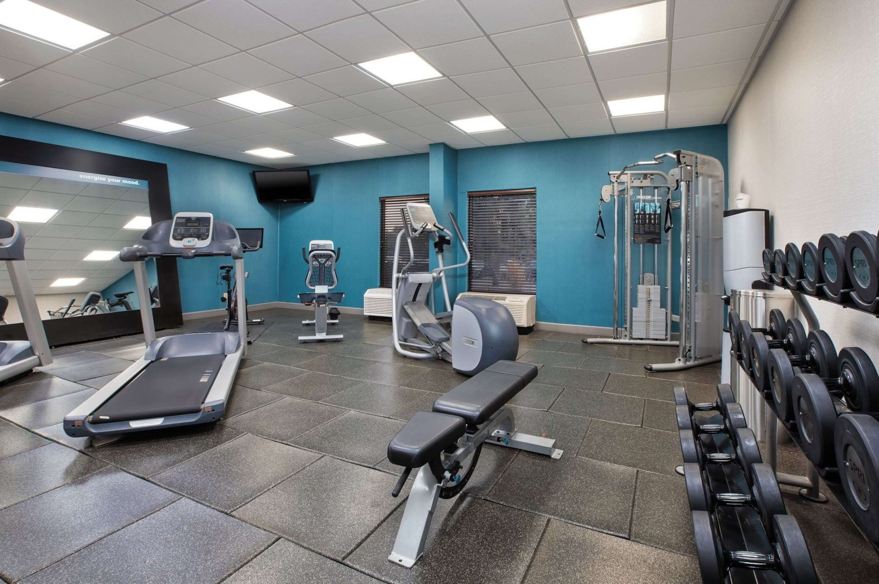 Health club fitness center gym