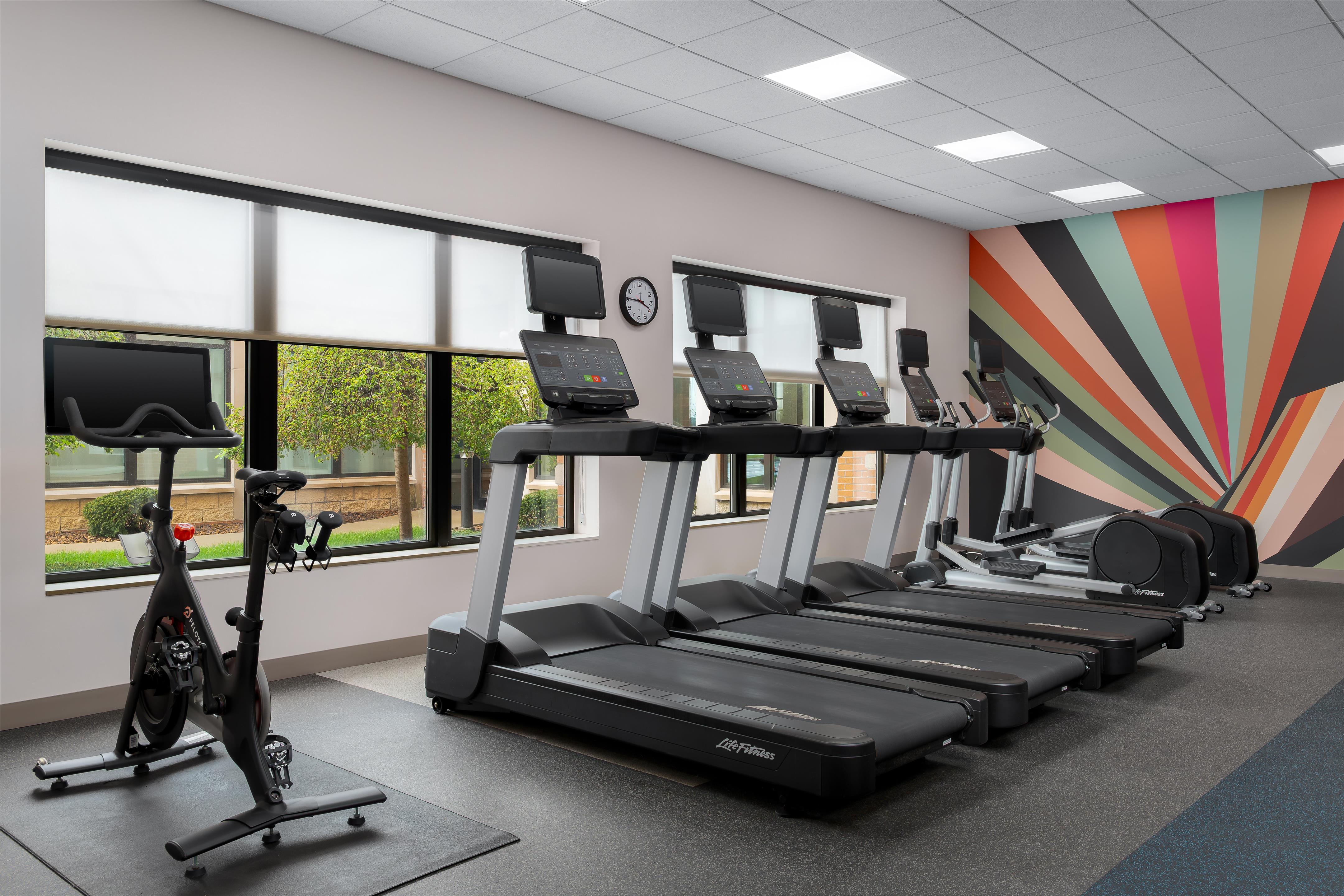 Health club fitness center gym | Hilton Garden Inn Cincinnati/West Chester