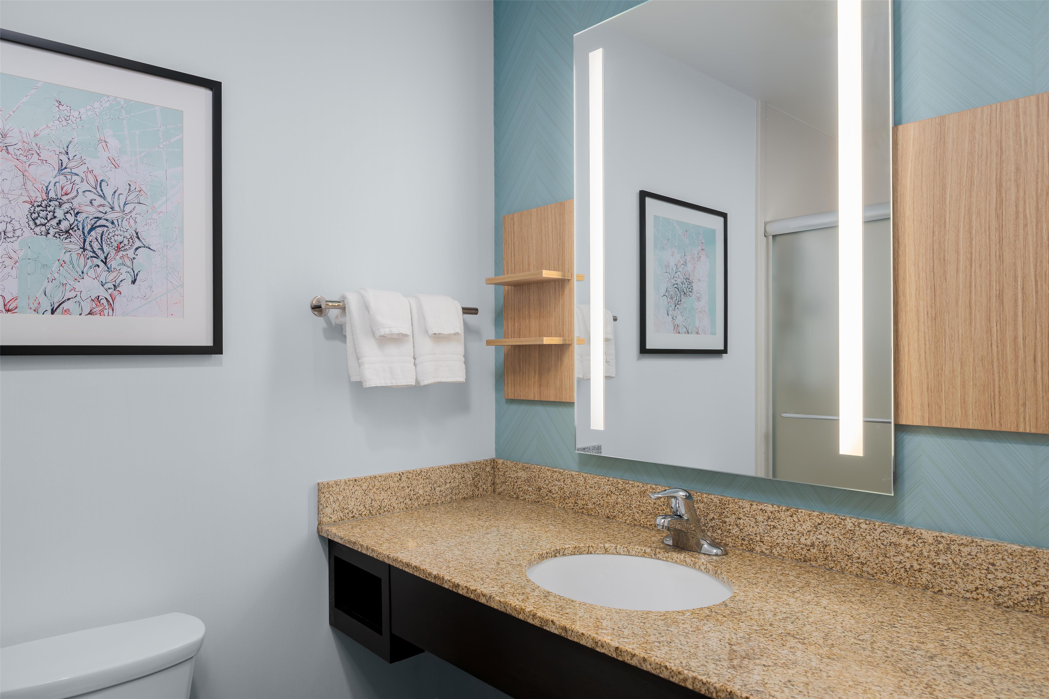 Guest room bath