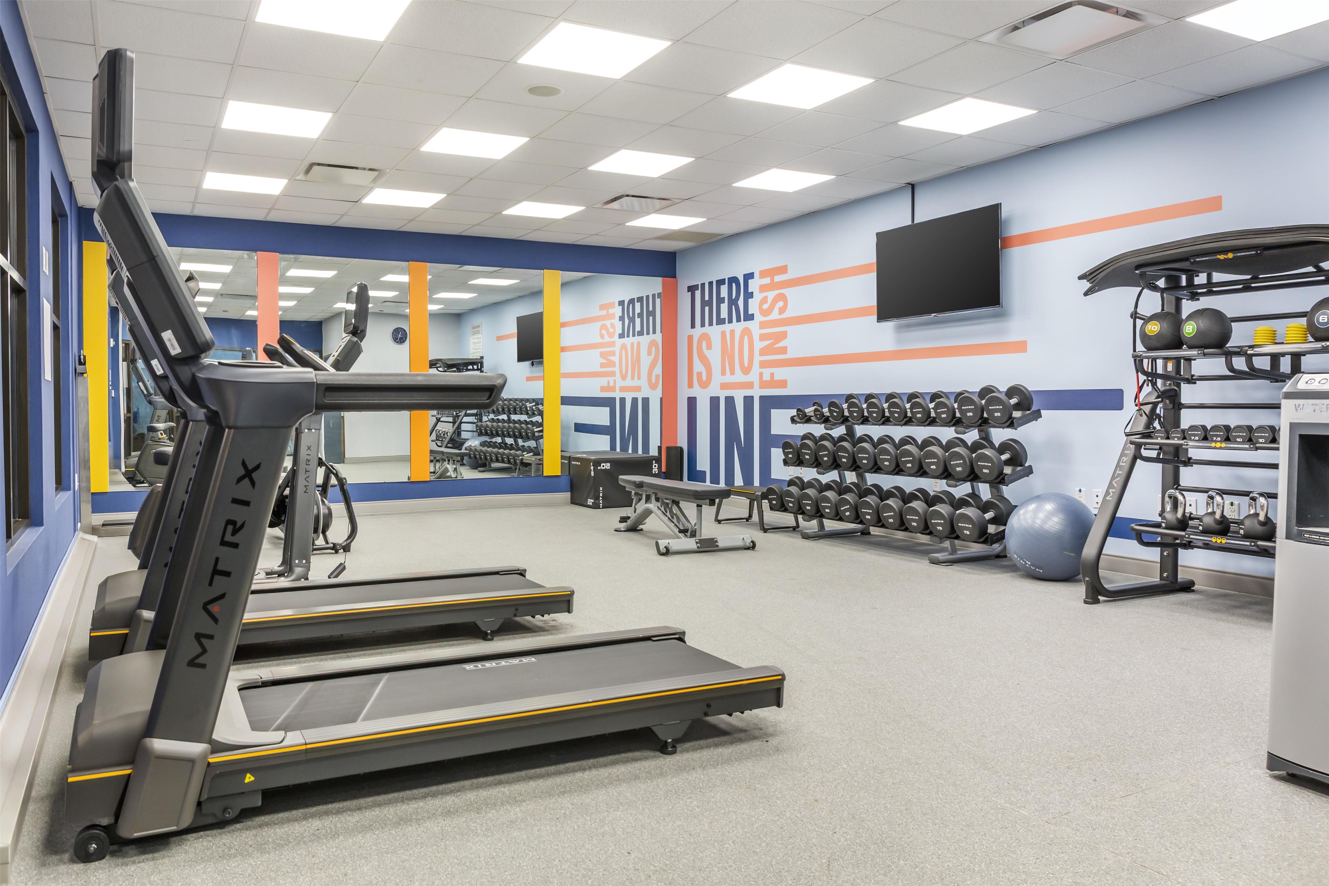 Health club fitness center gym