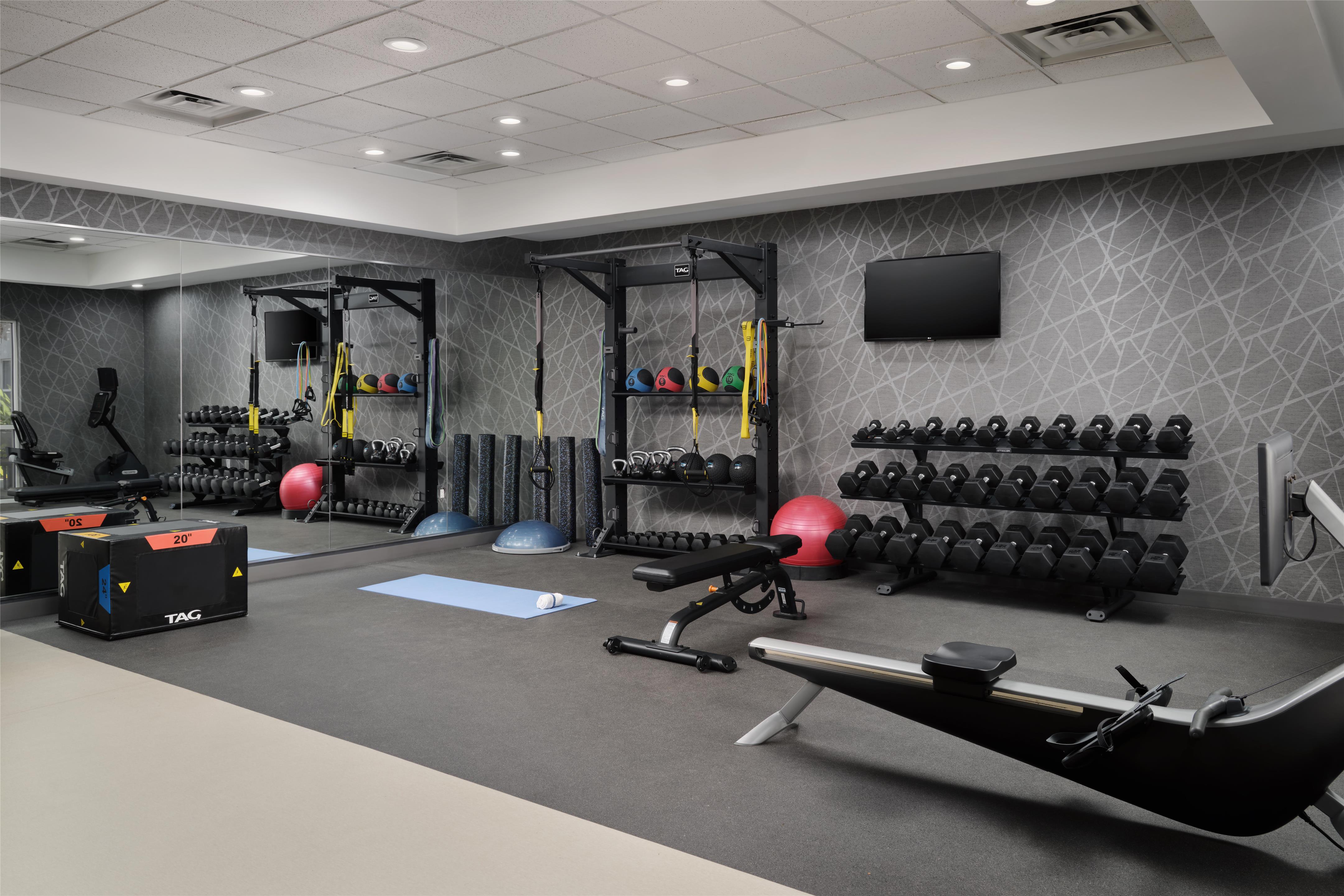 Health club fitness center gym | Homewood Suites by Hilton Daytona Beach Speedway-Airport