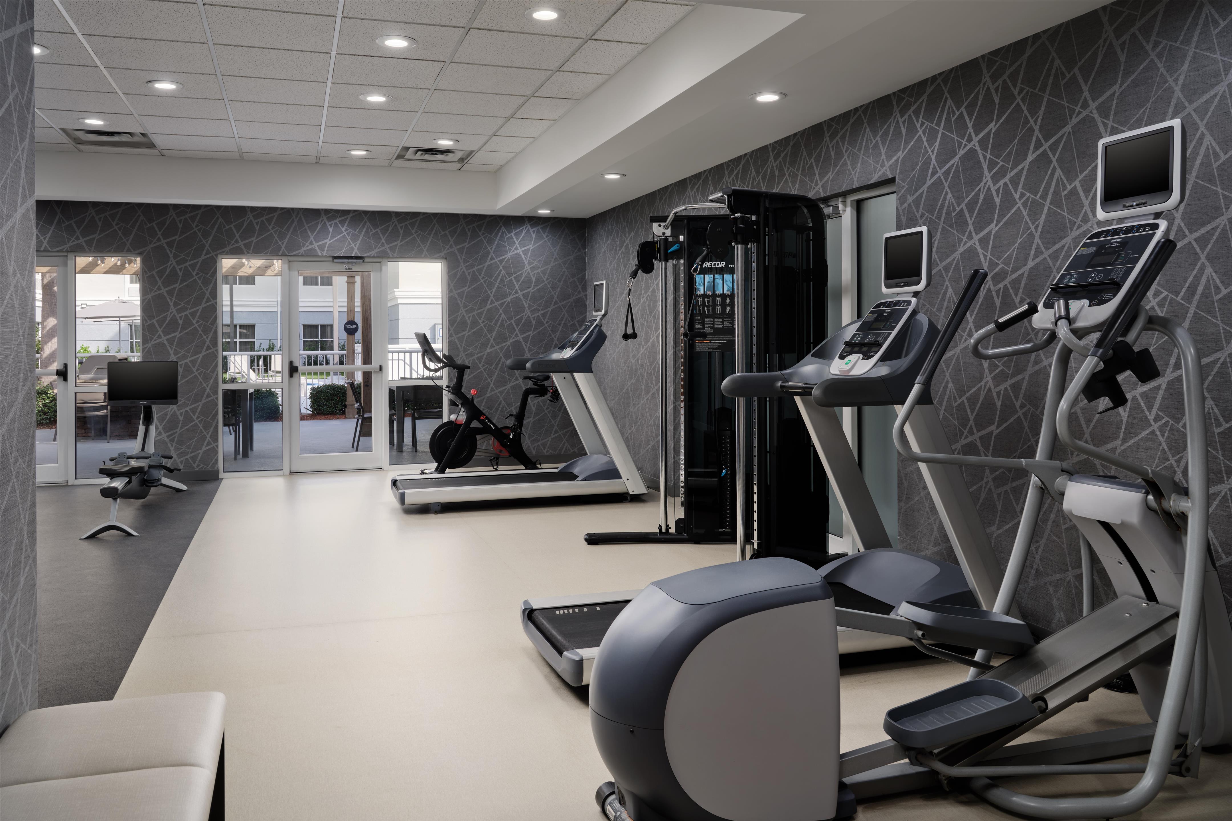 Health club fitness center gym | Homewood Suites by Hilton Daytona Beach Speedway-Airport