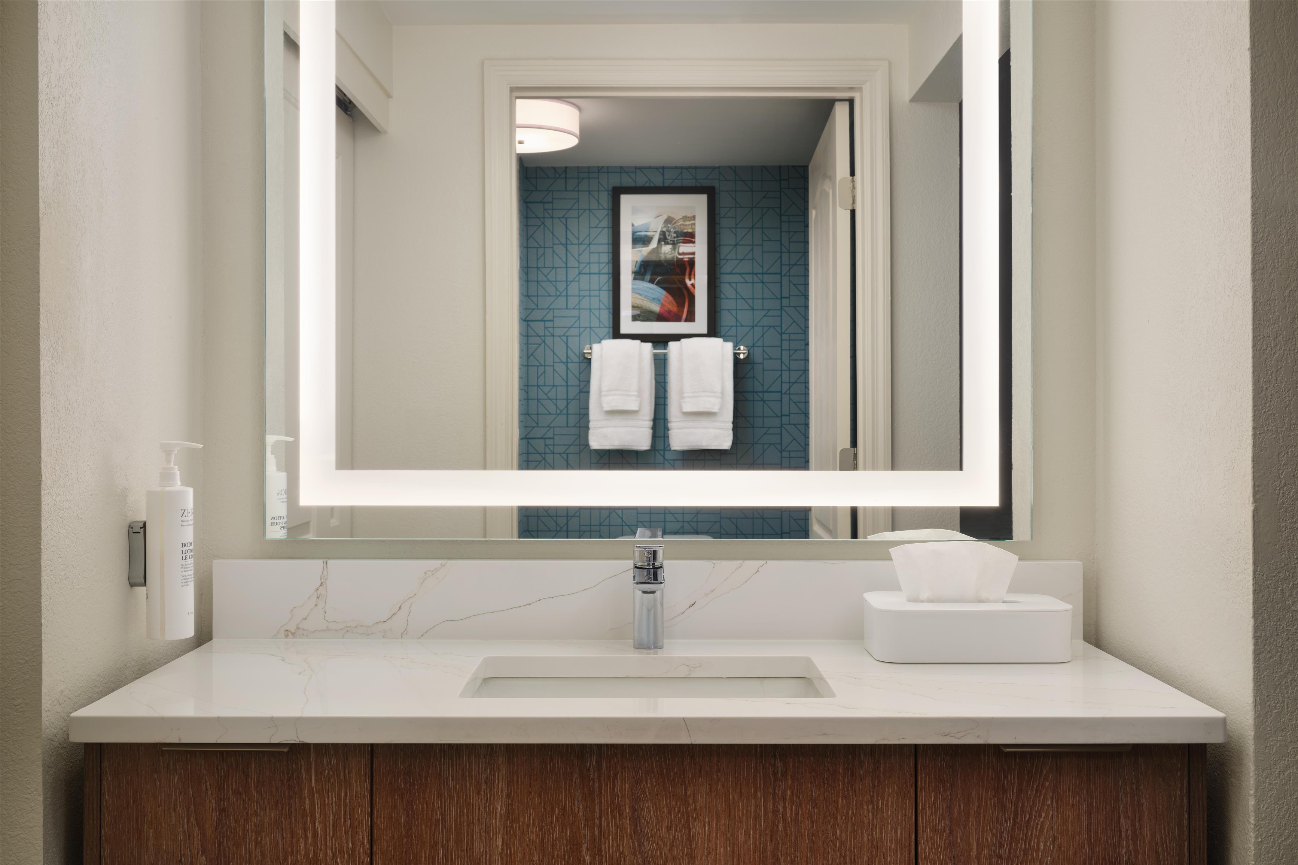 Guest room bath