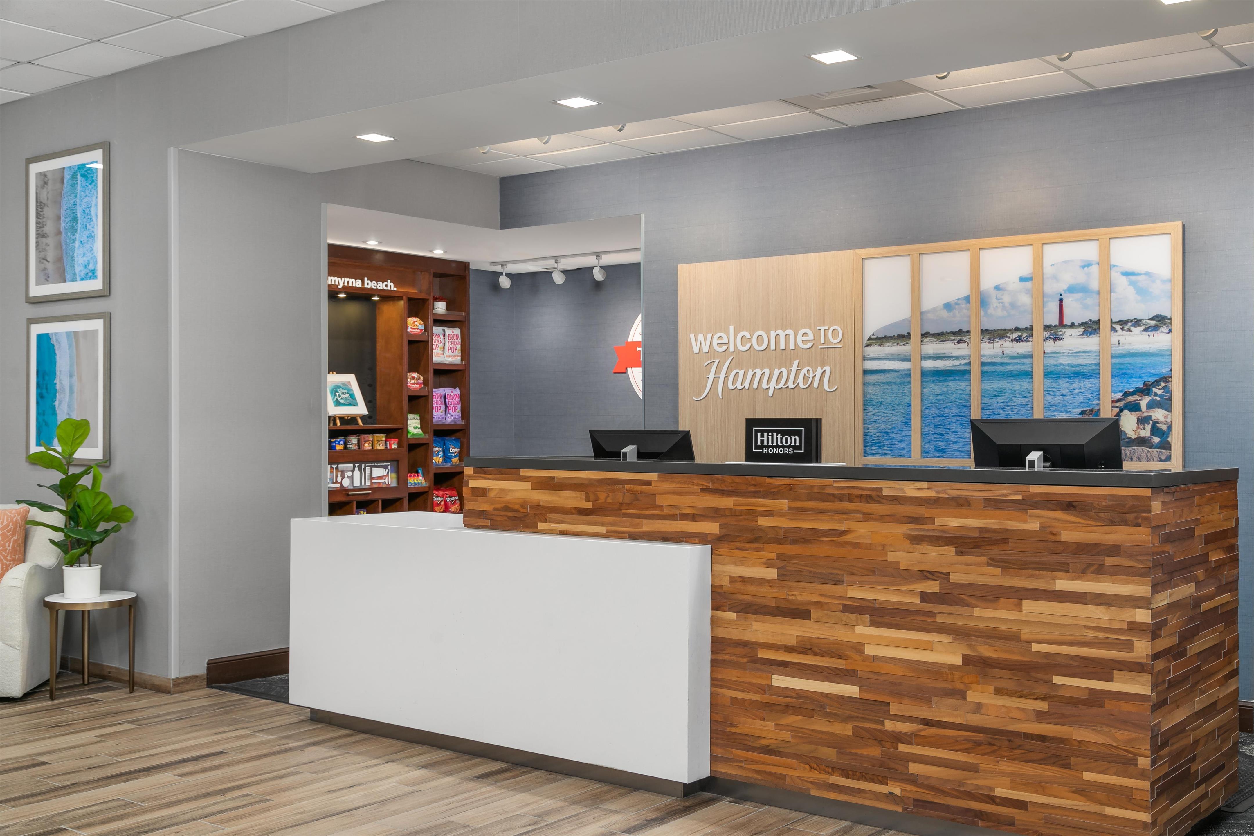 Reception | Hampton Inn New Smyrna Beach