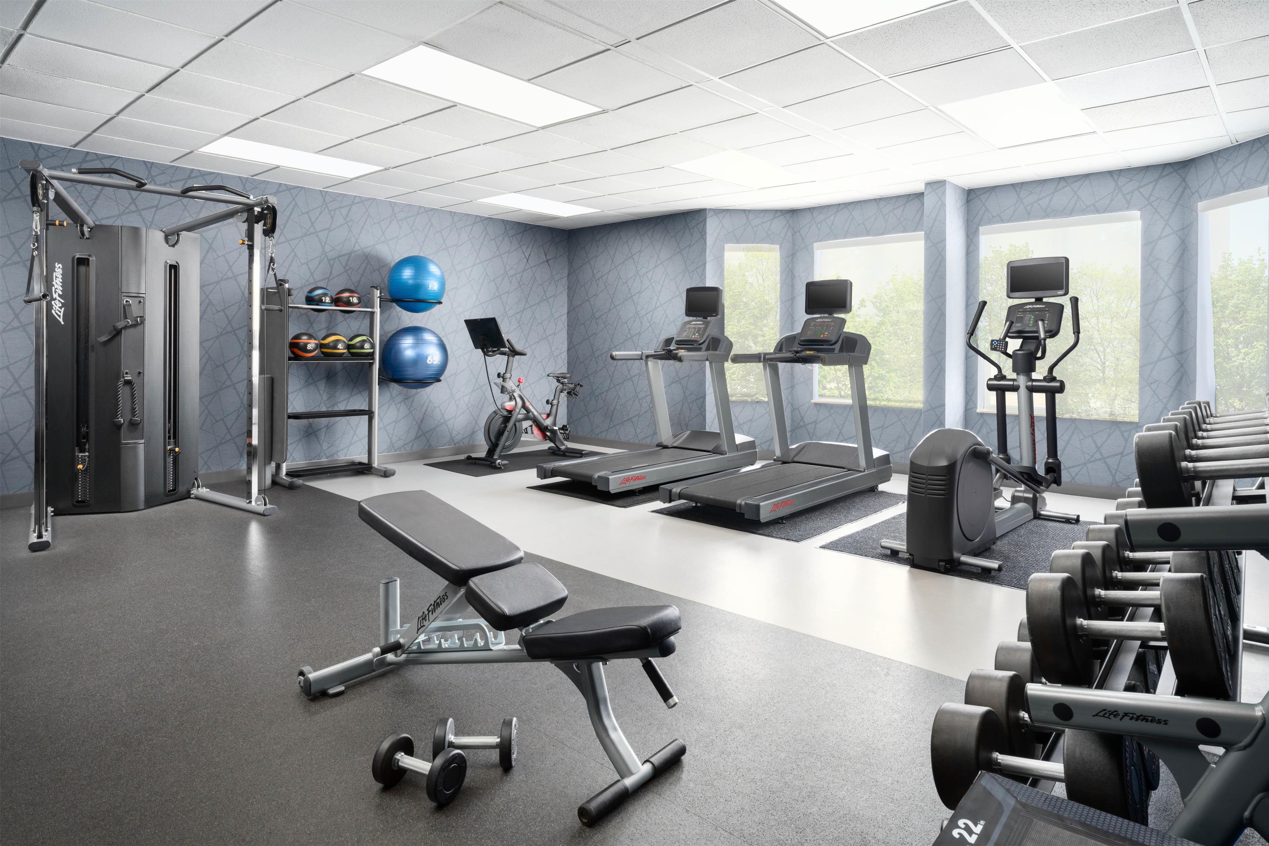 Health club fitness center gym