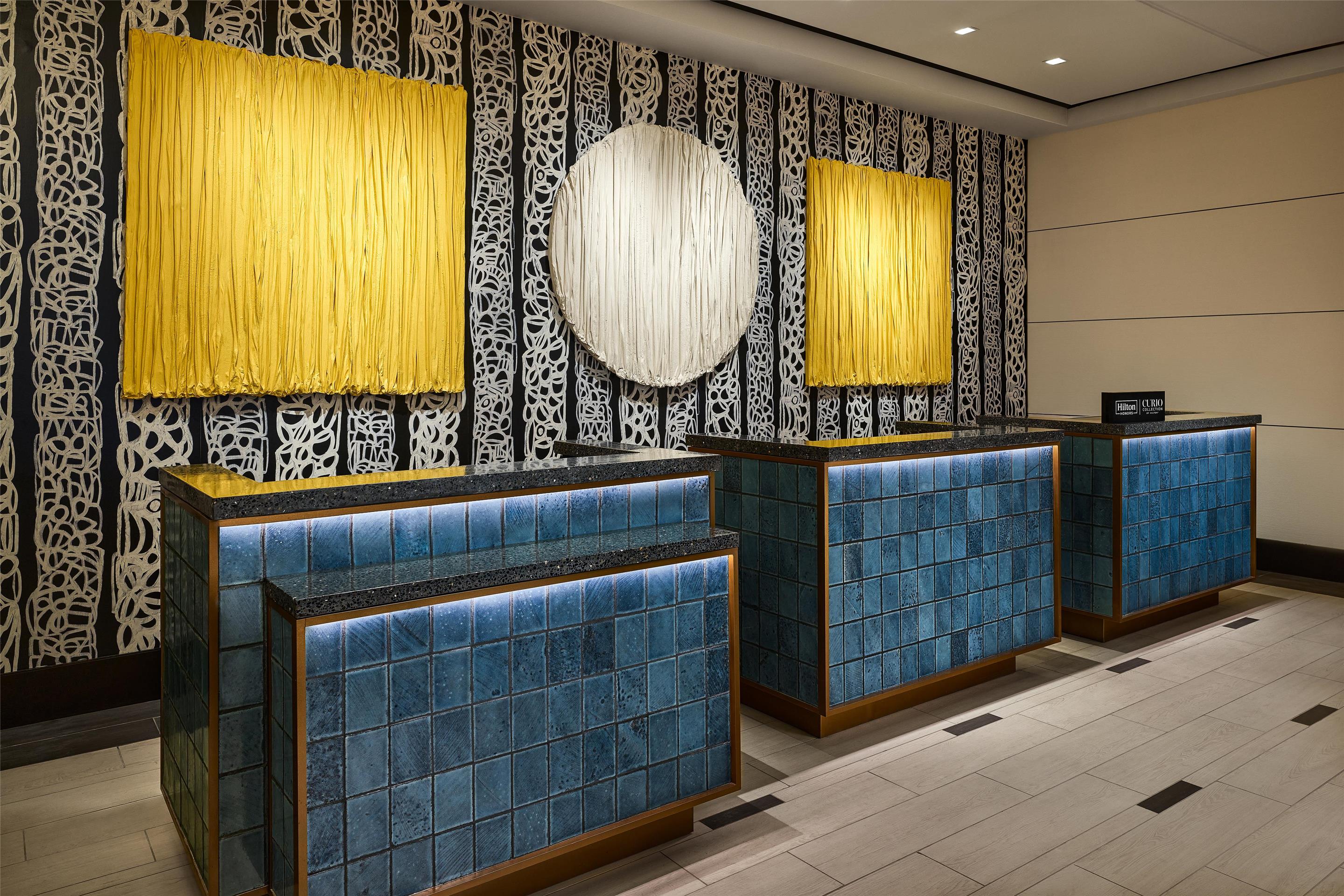 Reception | The Highland Dallas, Curio Collection by Hilton