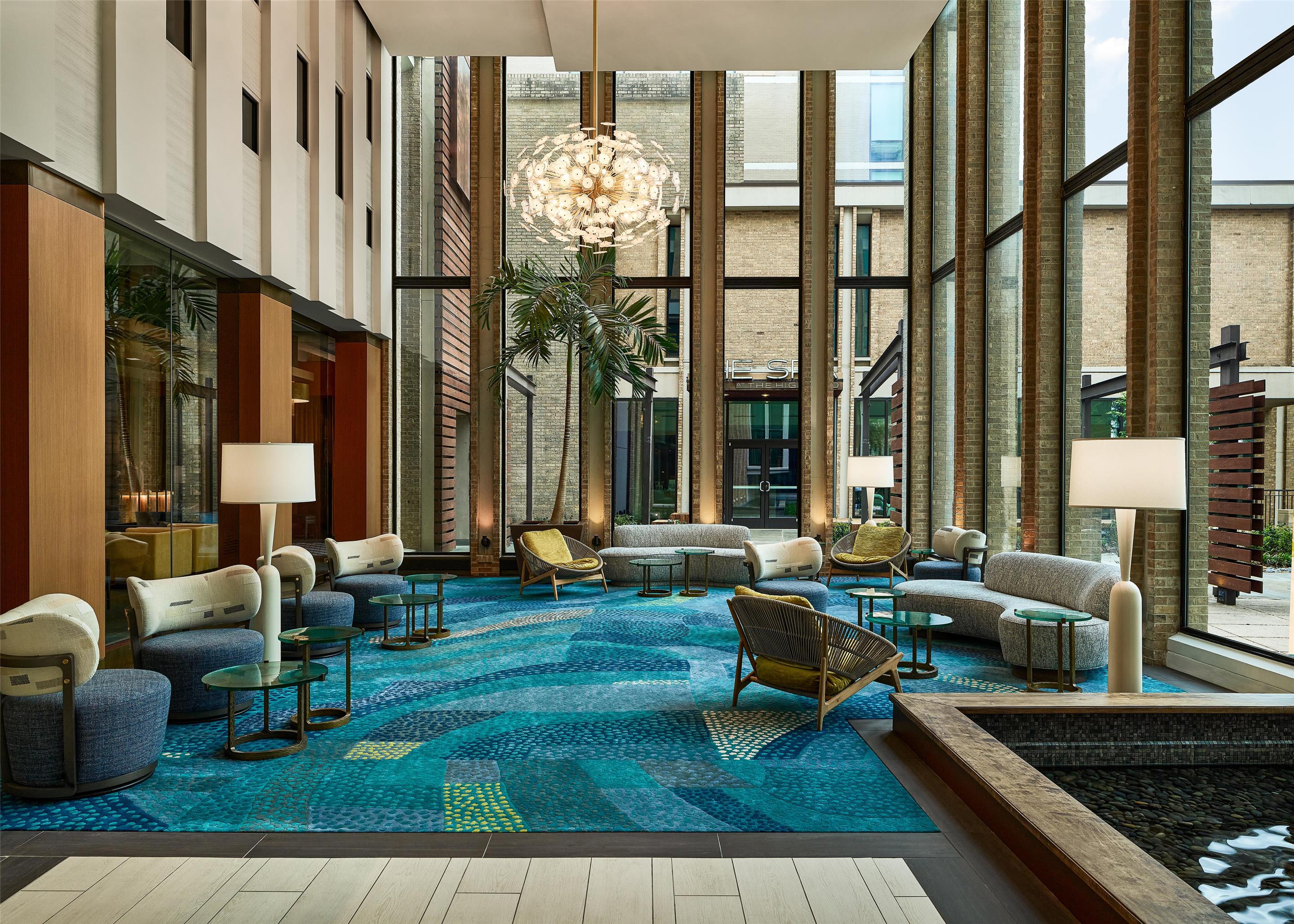 Lobby | The Highland Dallas, Curio Collection by Hilton