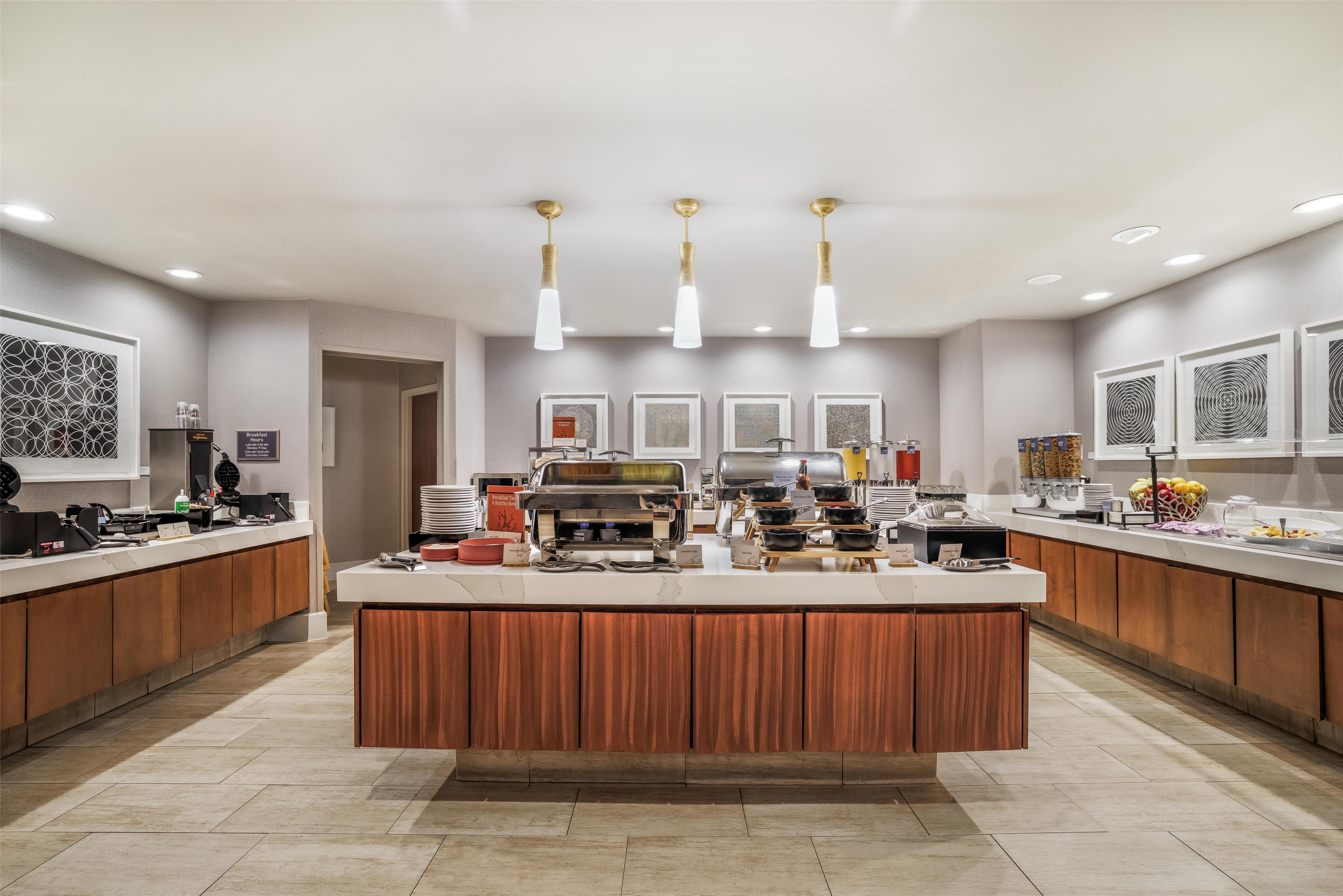 Breakfast Area | Homewood Suites by Hilton Dallas-Frisco